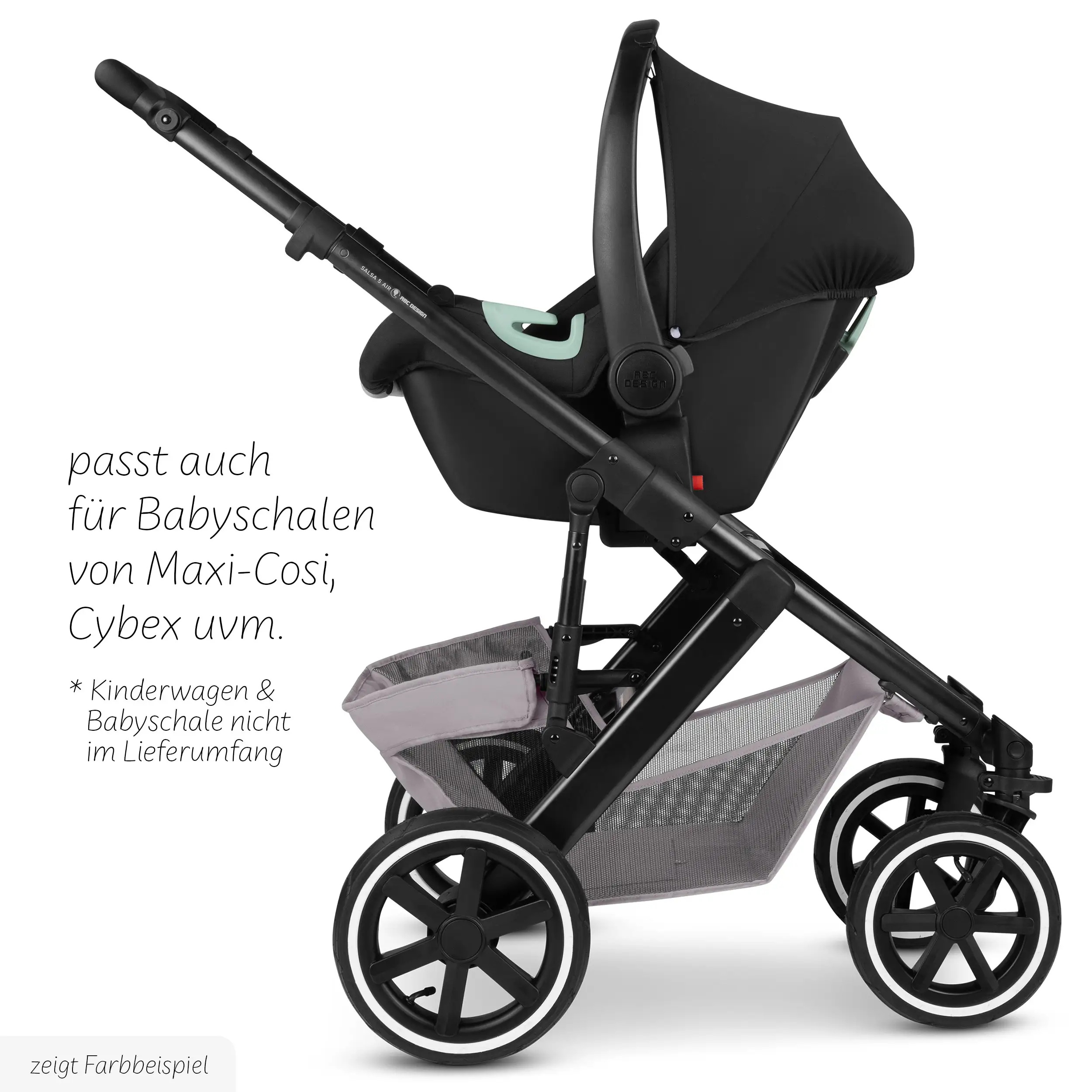 Adaptateur de coque Samba, Salsa 4 Air, Zoom