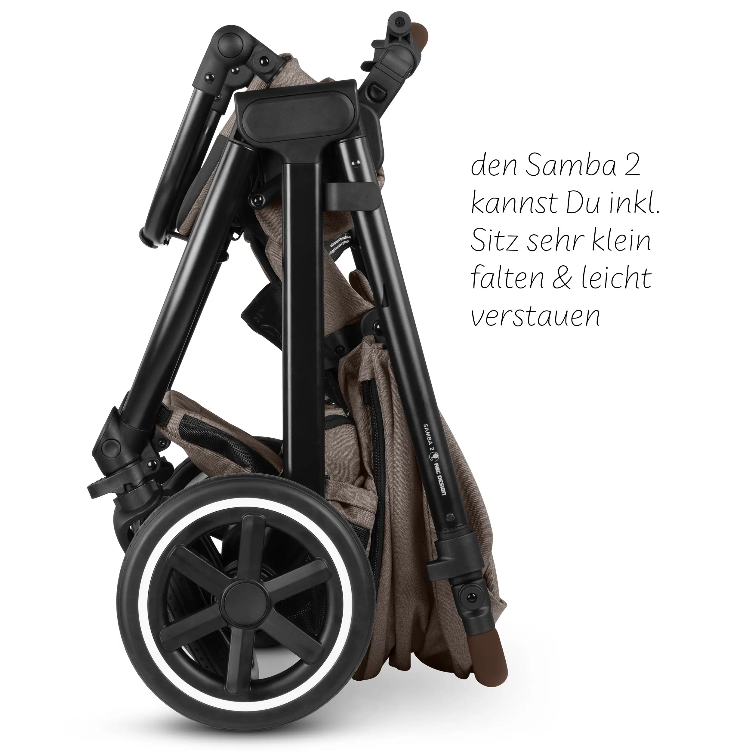 Système de voyage Samba 2 avec coque auto Calla à position allongée - Nature