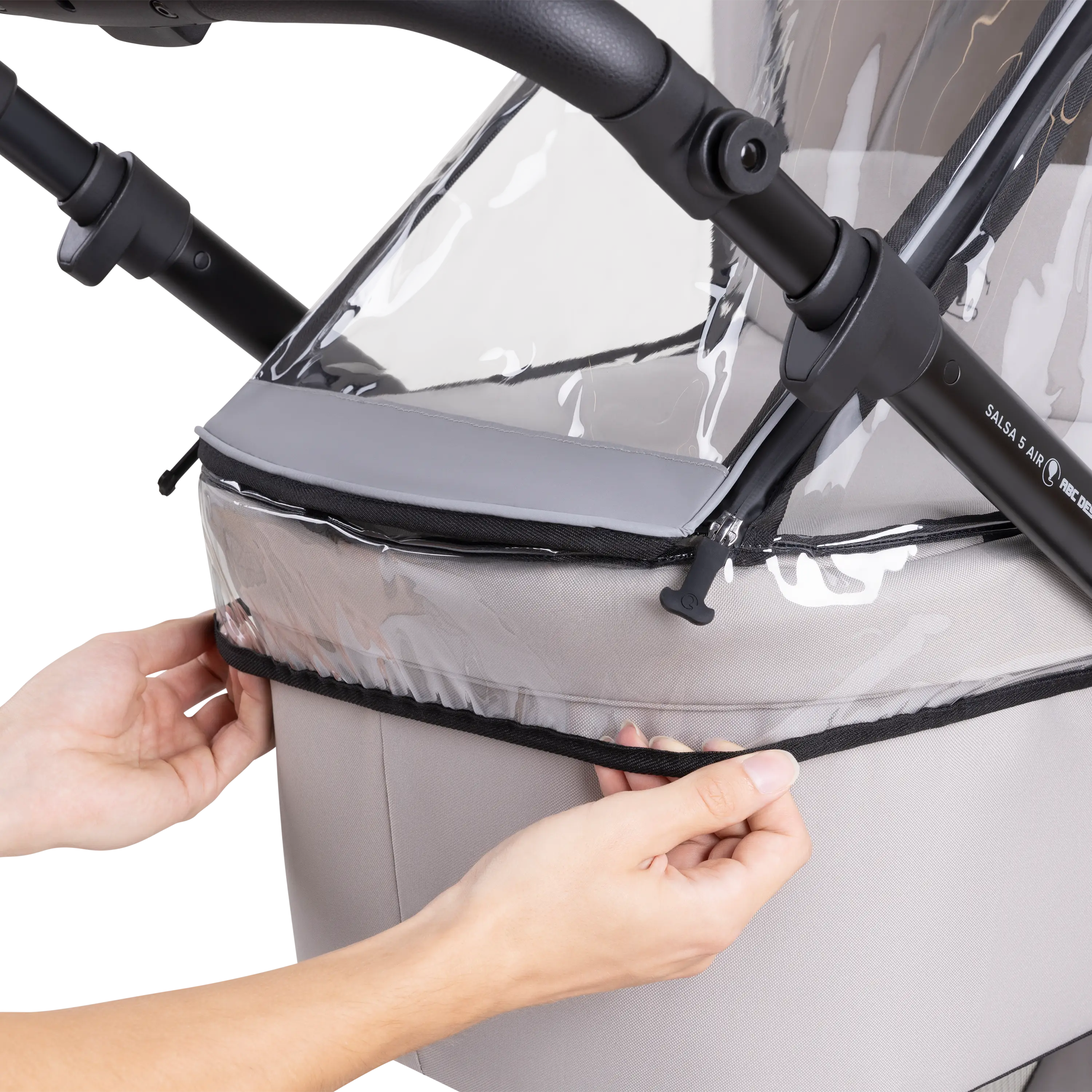 Montage facile grâce à l'élastique