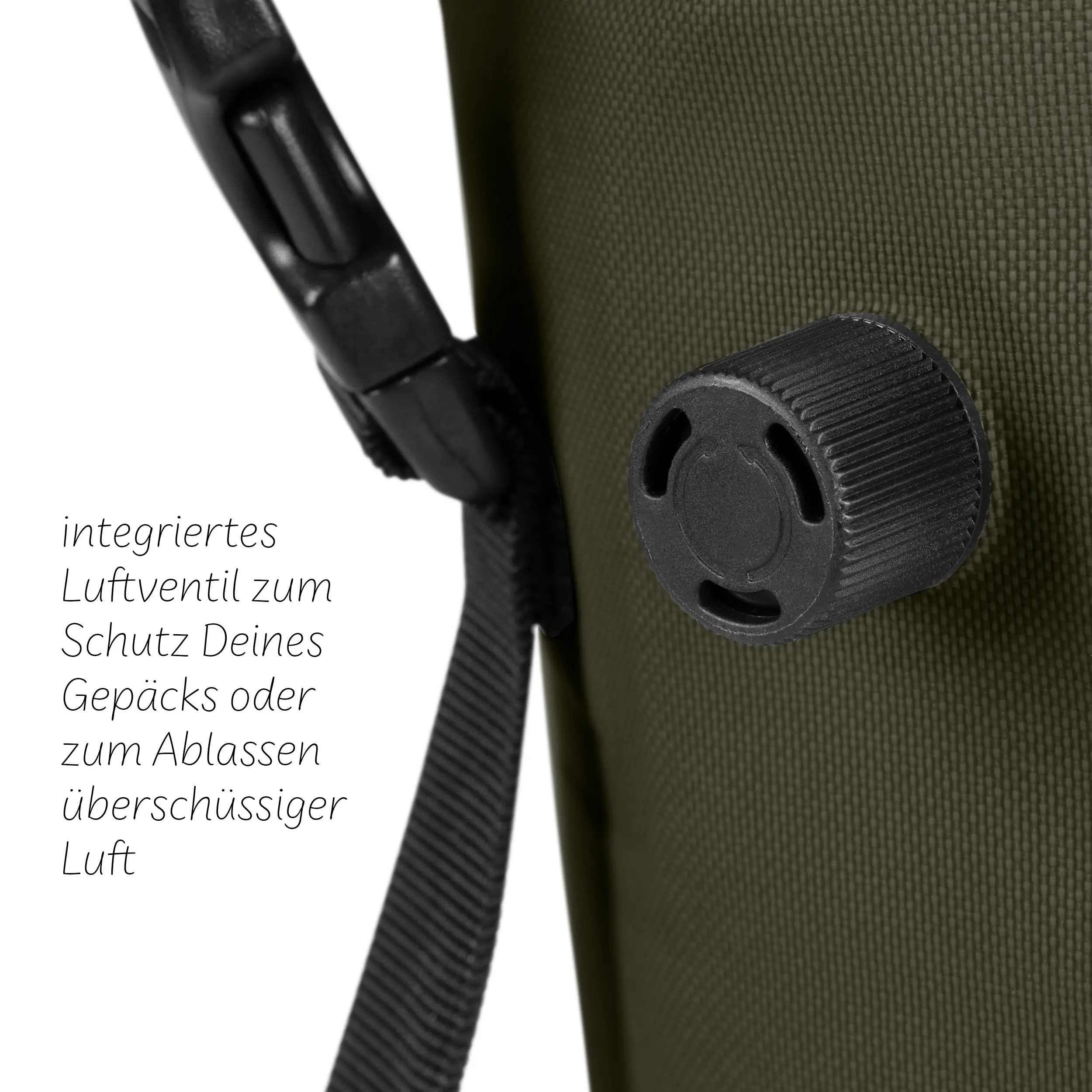 Sacoche de selle Sion 20L pour poussette remorque à vélo & quotidien - Avocado