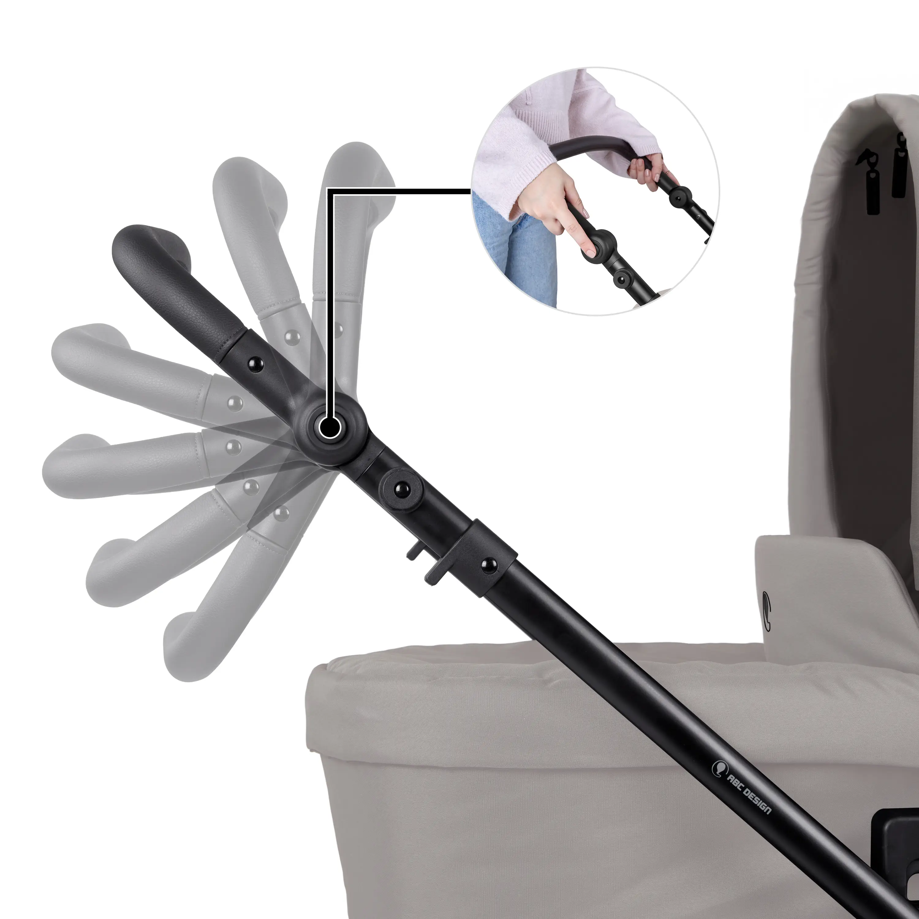 Confort de poussée pour les parents