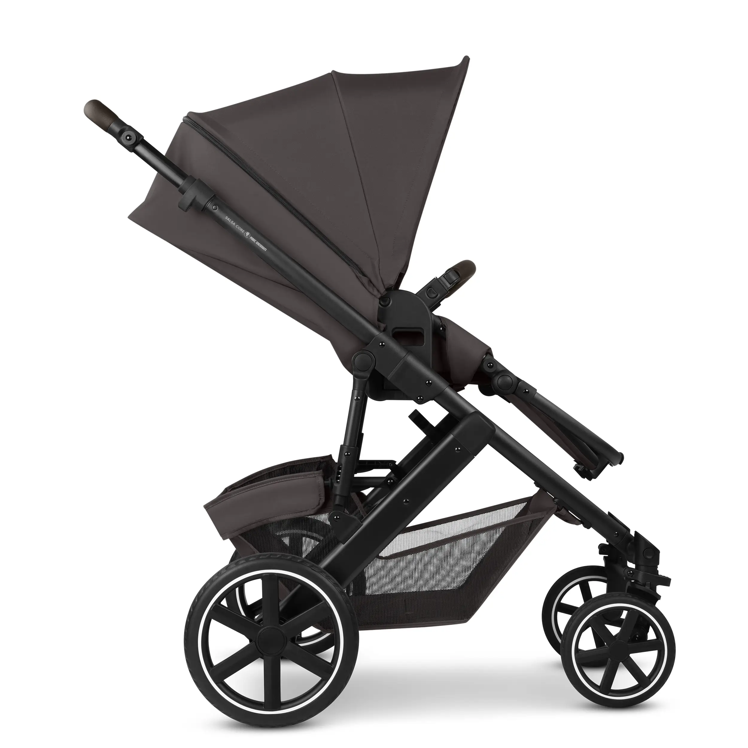 Ensemble poussette 3en1 Salsa Core avec siège auto pour bébé Calla à fonction allongée - Falcon