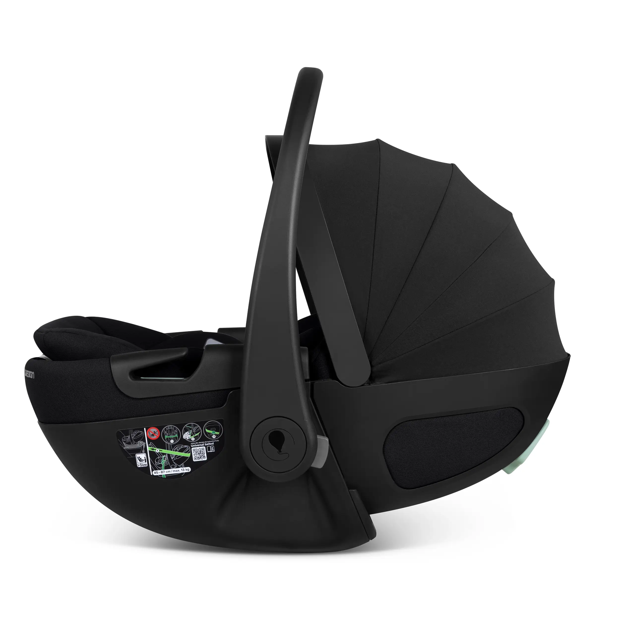 Coque auto pour bébé avec fonction allongée Calla i-Size - Ink
