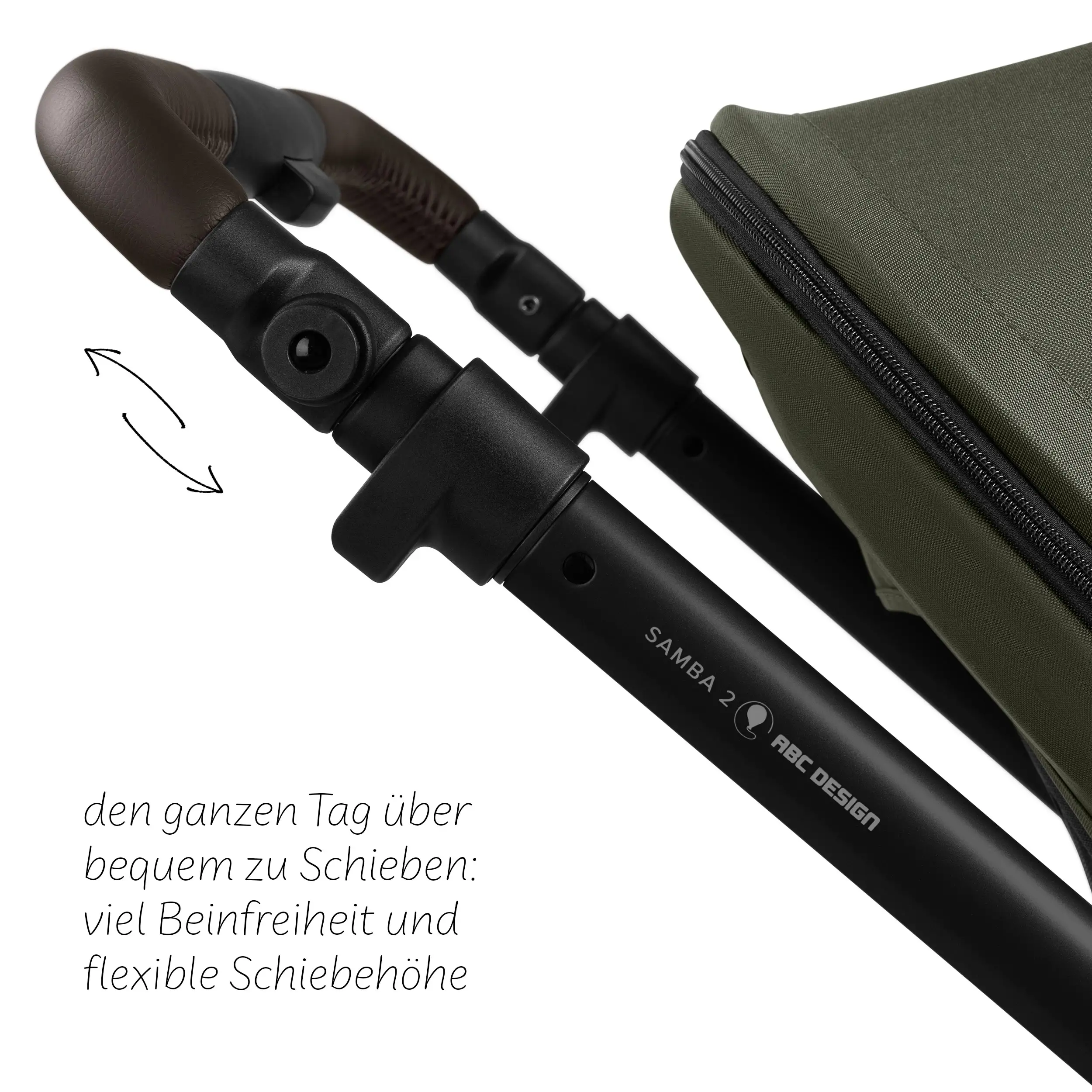 Kit poussette 4en1 Samba 2 avec Base Isofix - Avocado