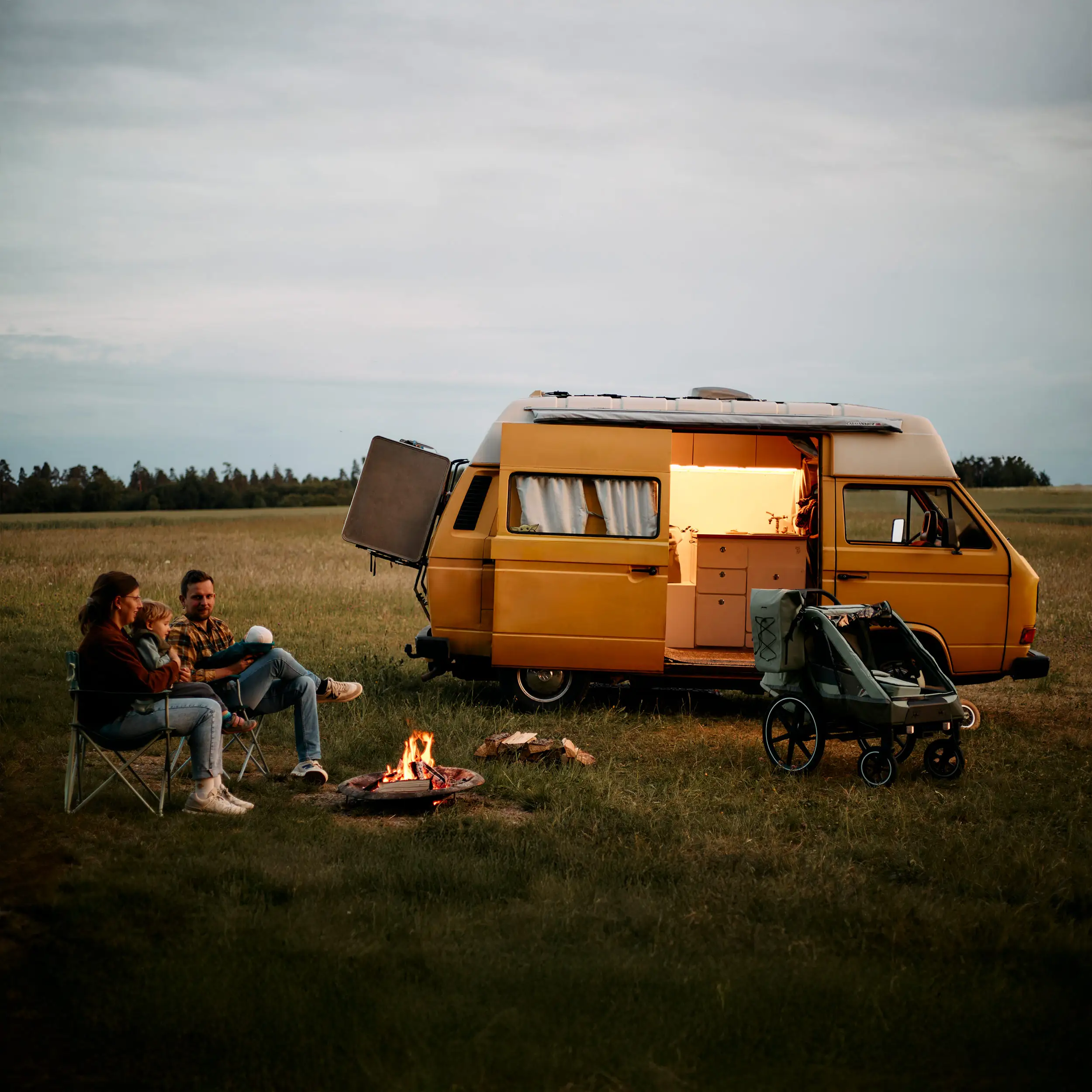 Sacoche de selle Sion 20L pour poussette remorque à vélo & quotidien - Pine