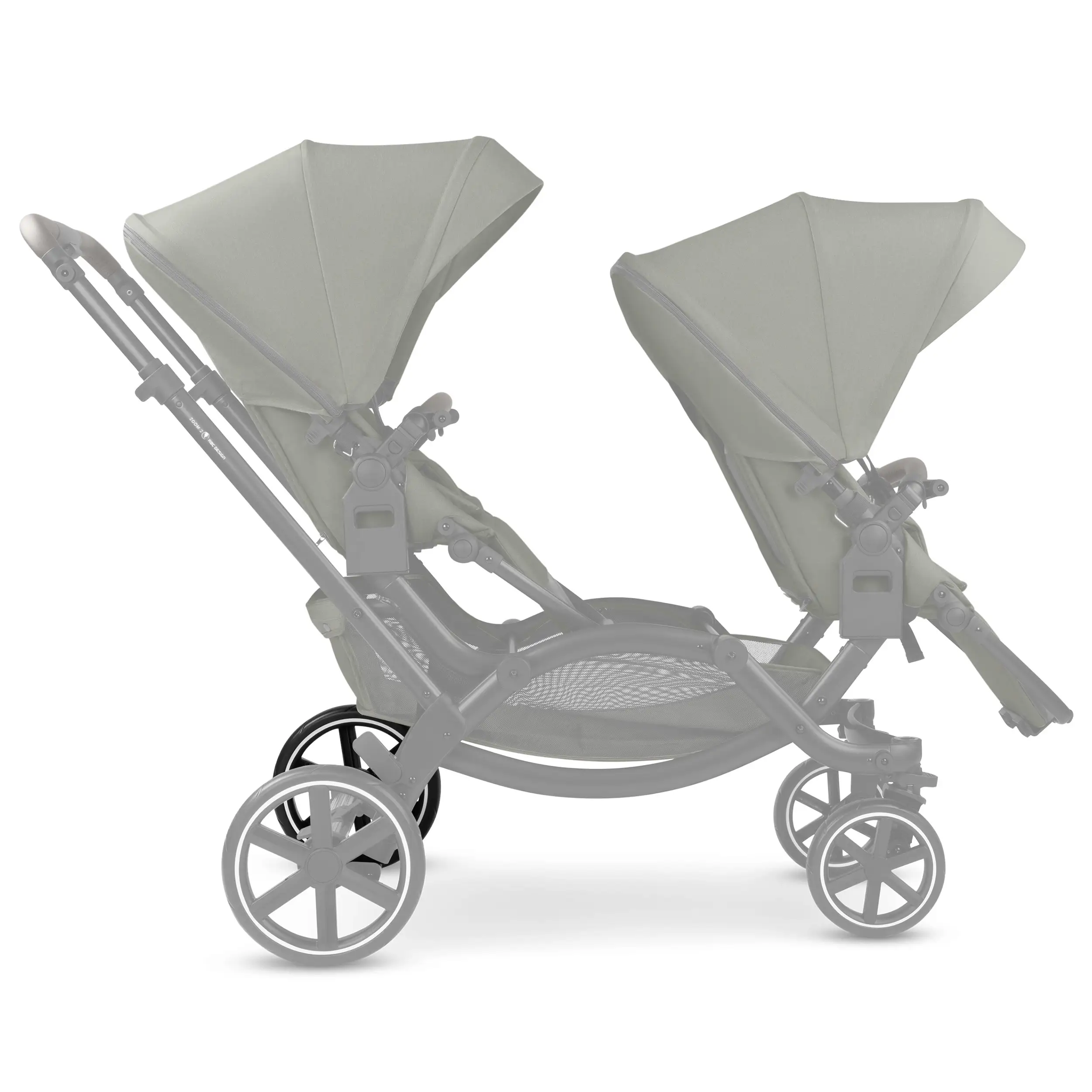 Roue arrière pour Salsa 4 / Zoom / Zoom 2 - EVA Black / White Wall