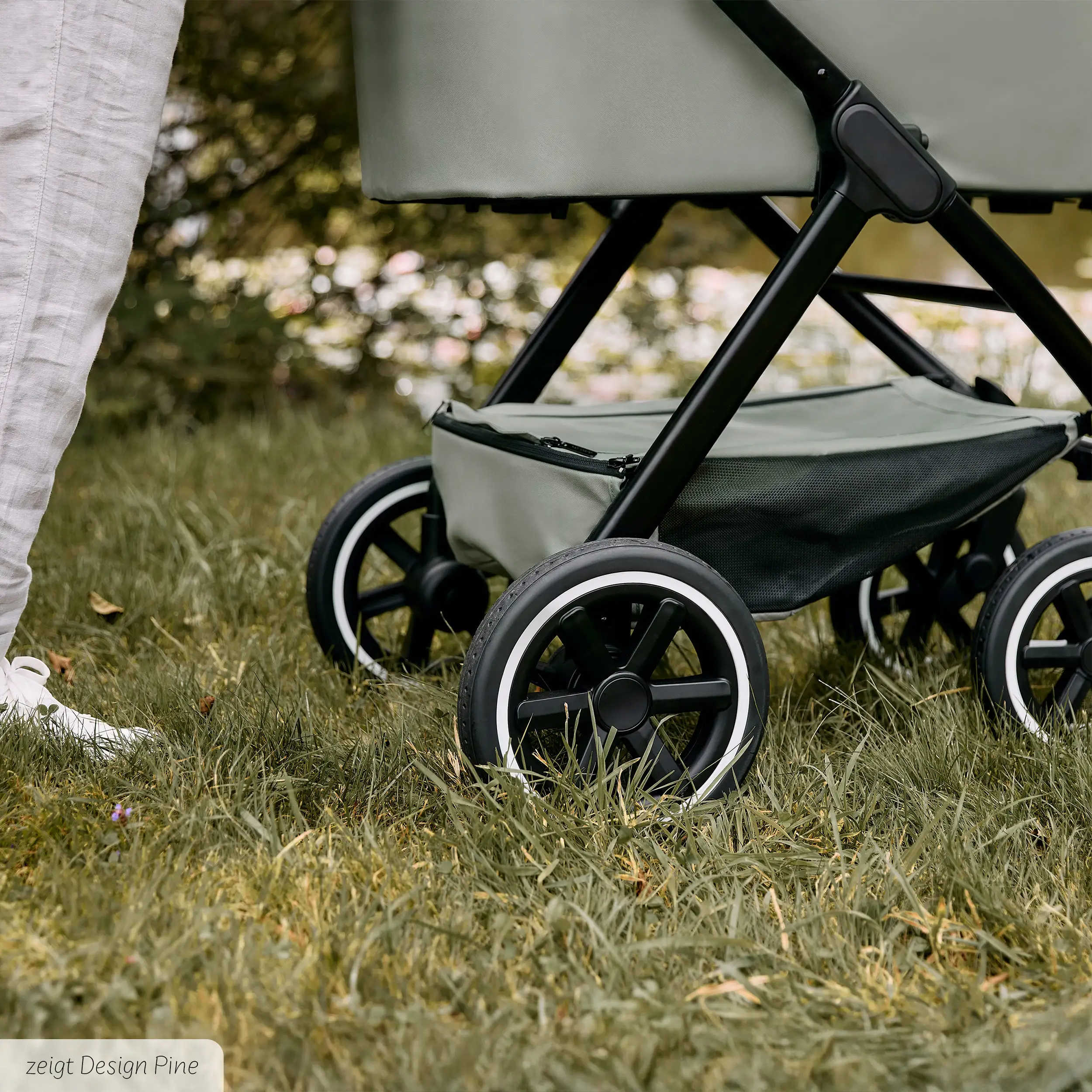4in1-Kinderwagen-Set Samba 2 inkl. Babyschale Calla mit Liegefunktion - Camel