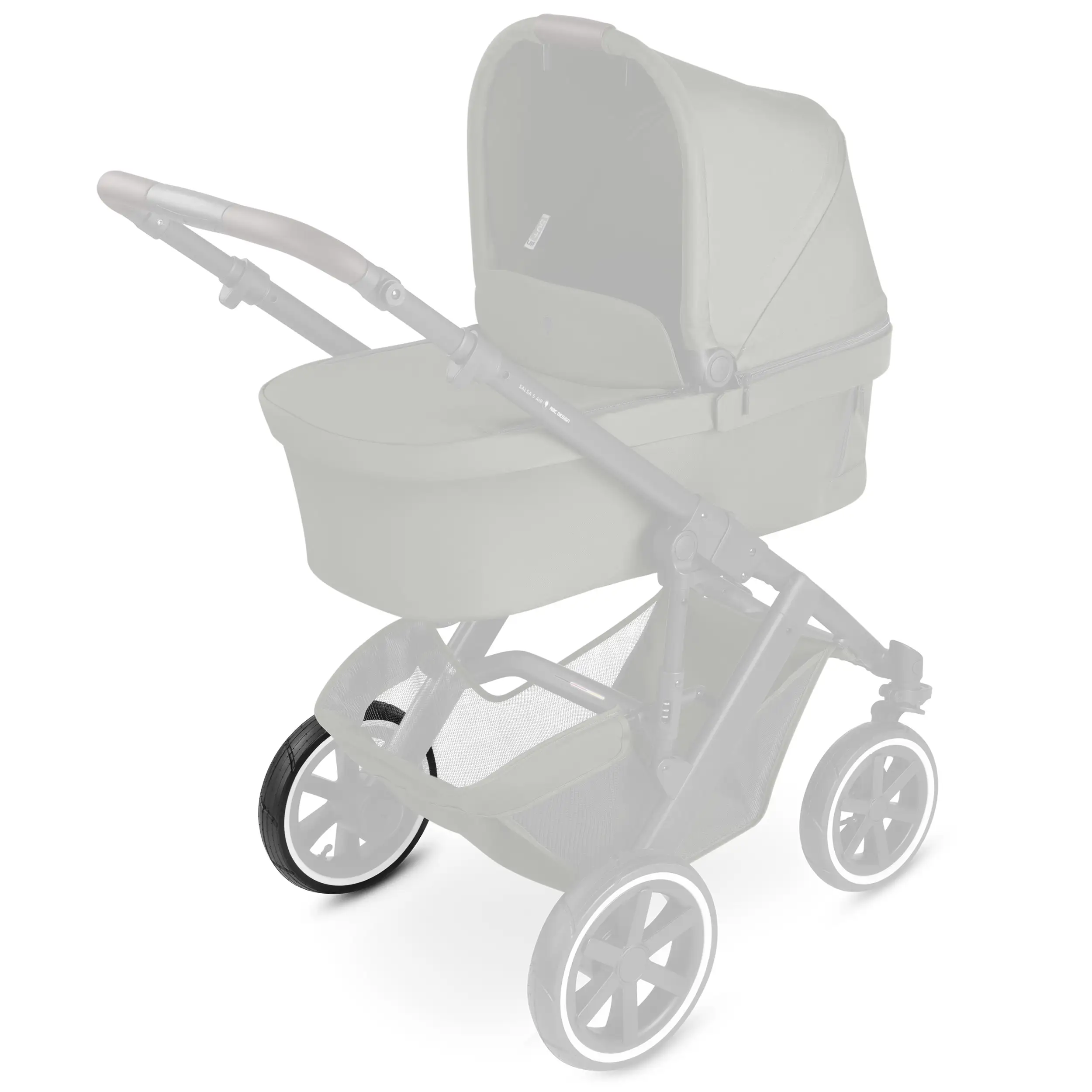 Manteau pour roue arrière Salsa 4 Air / Salsa 5 Air / Salsa Run / Salsa 5 Run - Black / White Wall