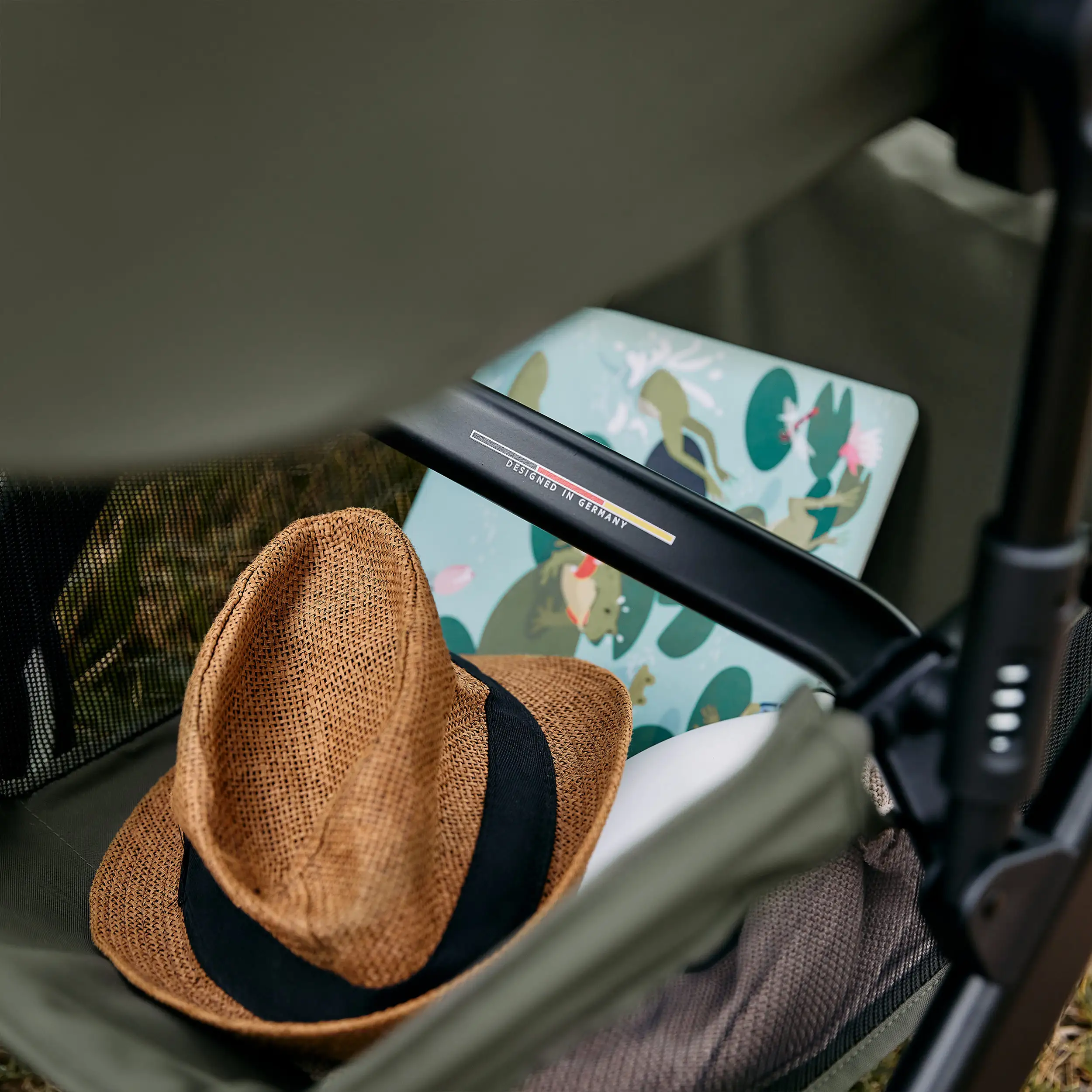 Ensemble poussette 3en1 Salsa 5 Air y compris coque auto Maxi Cosi Pebble 360 Pro 2 - Avocado