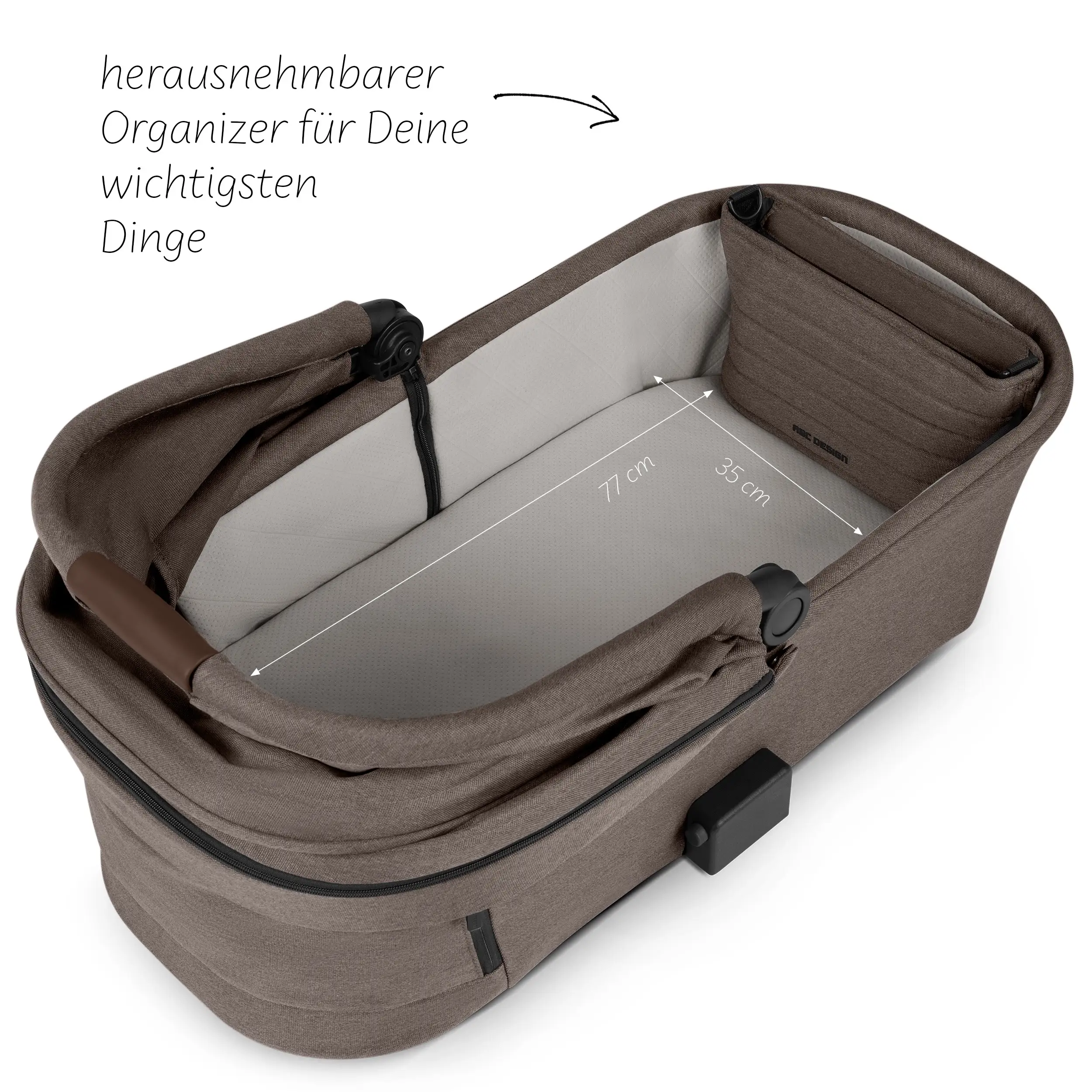 Ensemble poussette 4en1 Salsa 5 Air avec Base Isofix - Nature