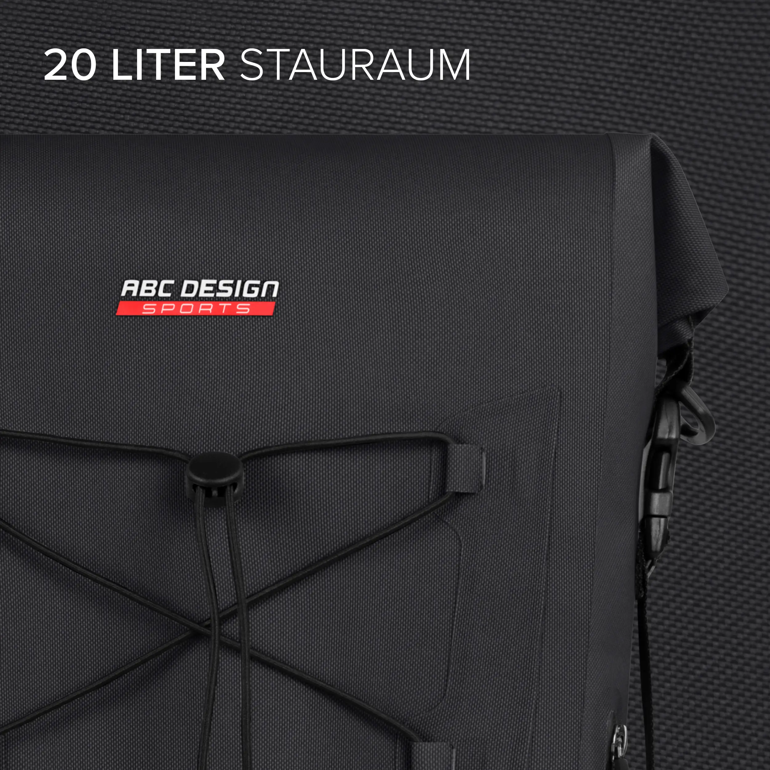 Sacoche de selle Sion 20L pour poussette remorque à vélo & quotidien - Ink