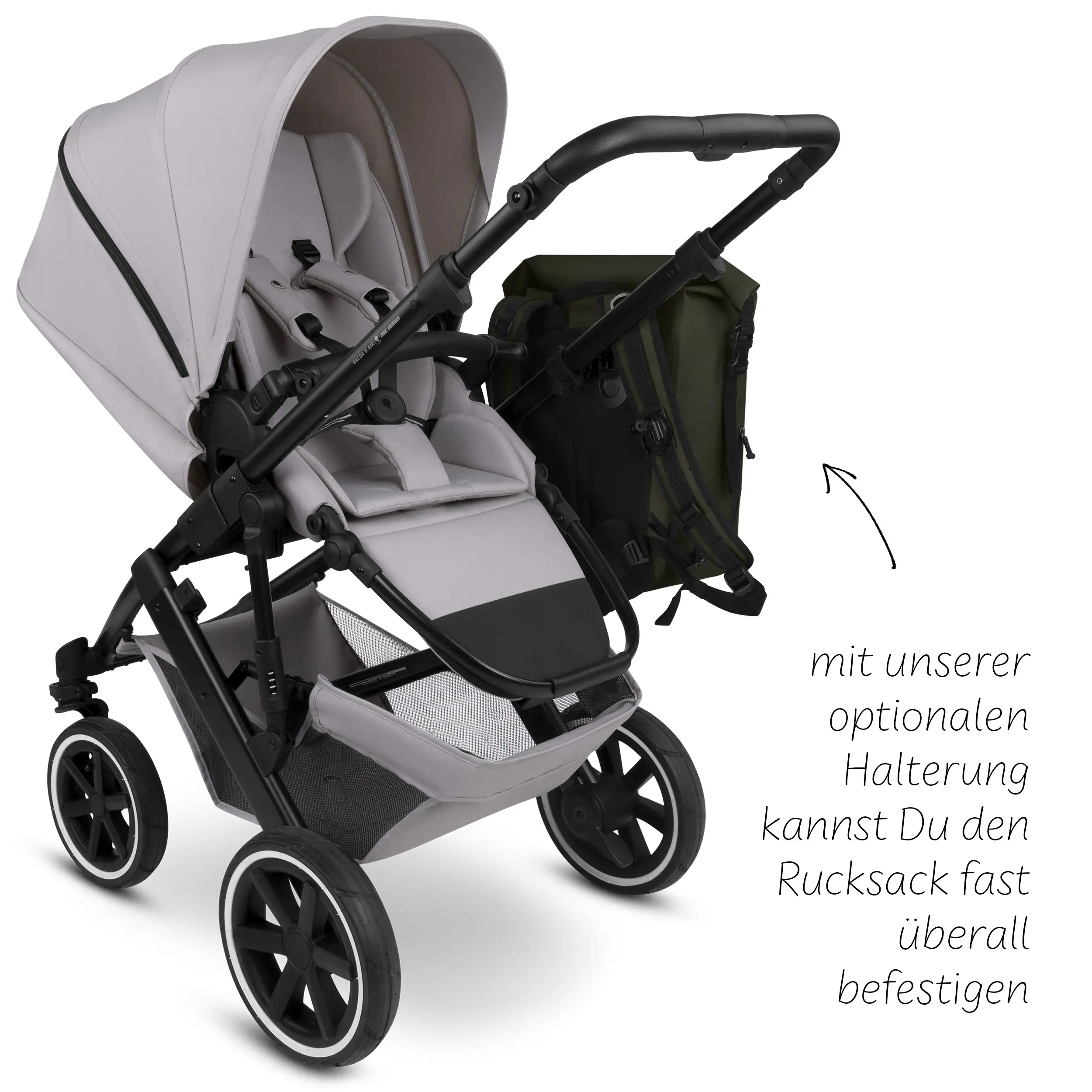 Sac à dos Premium Outdoor Lausanne 20L pour la ville et la nature - Avocado