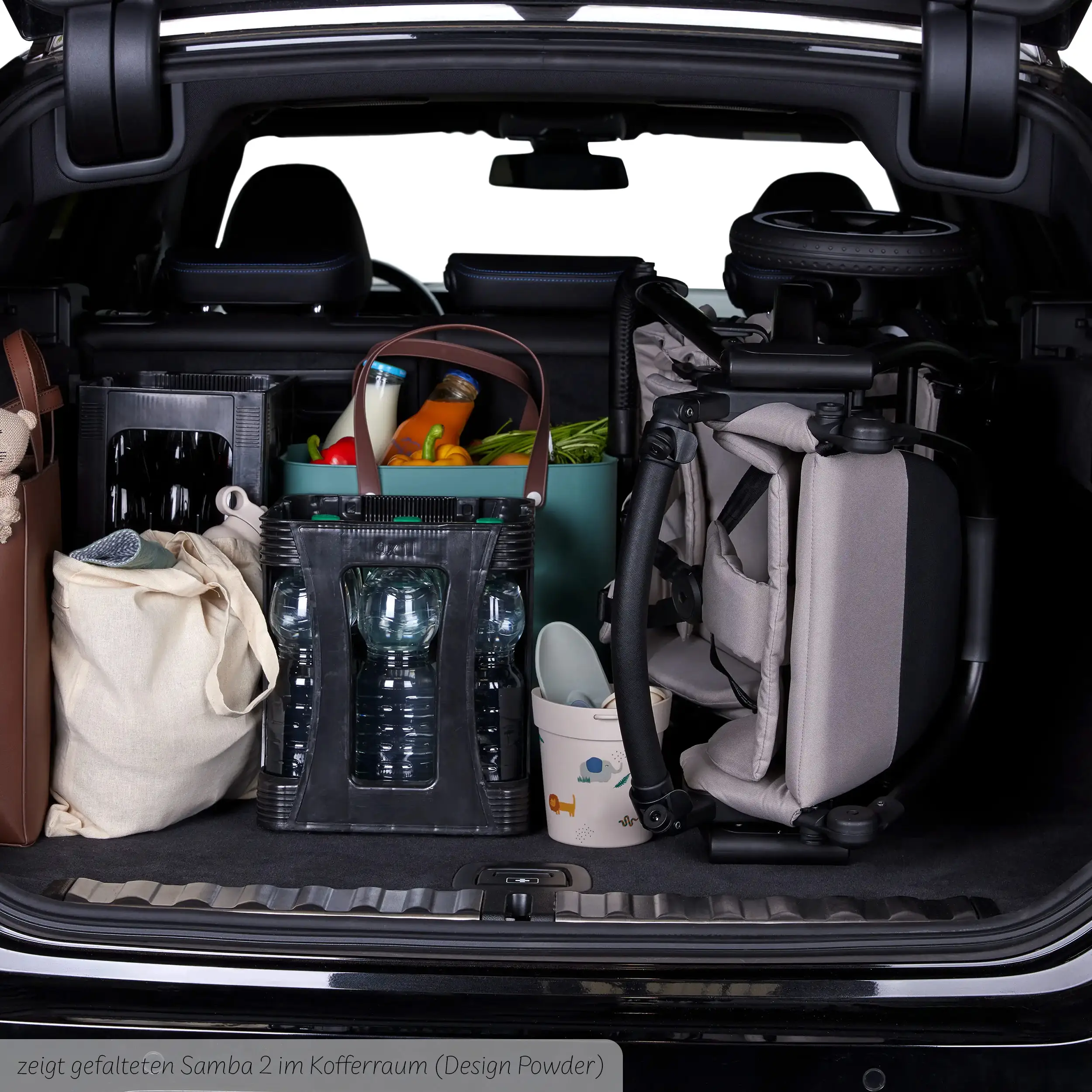 Kit de voyage Samba 2 avec siège auto pour nouveau-né - Nature