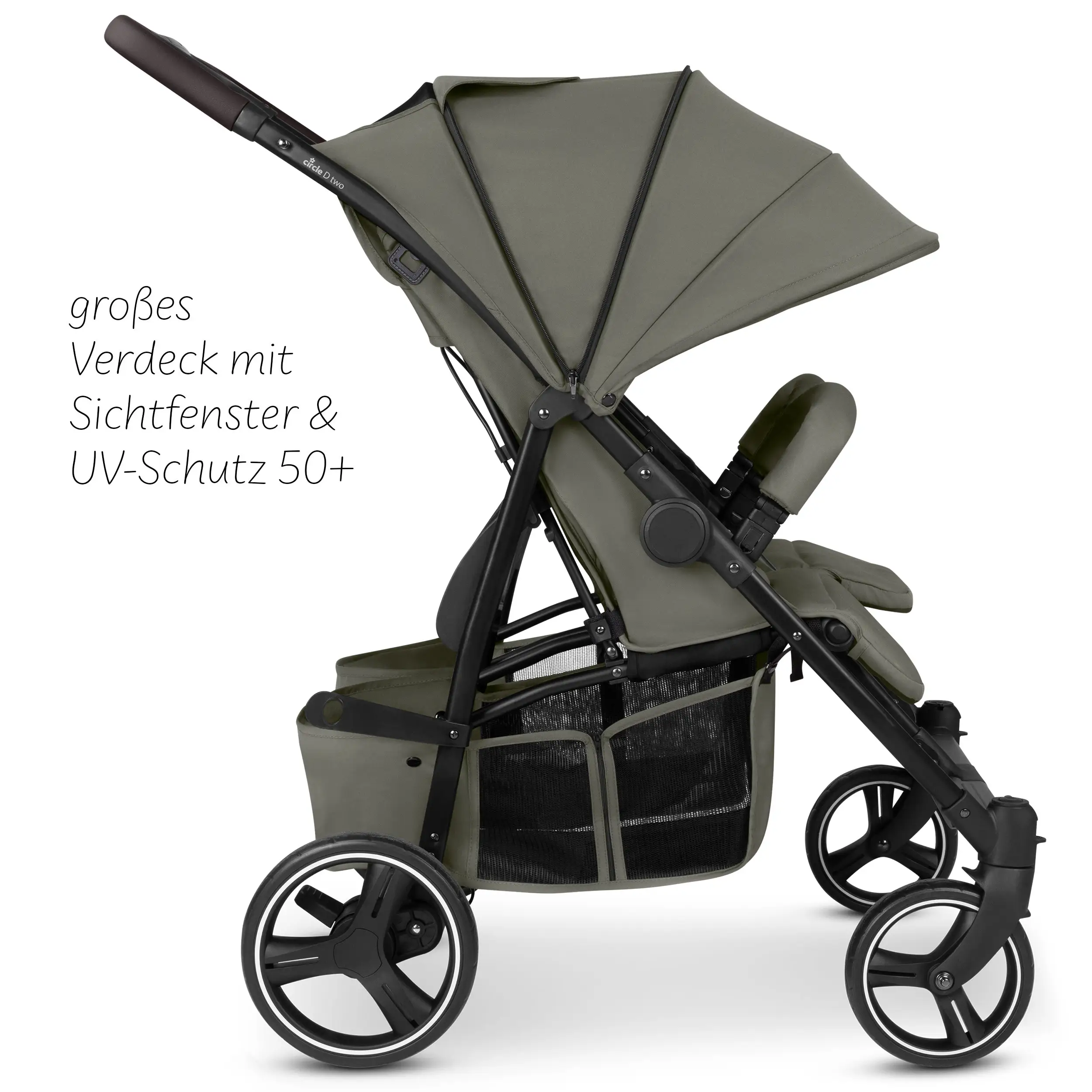 Poussette double D Two - Wheat