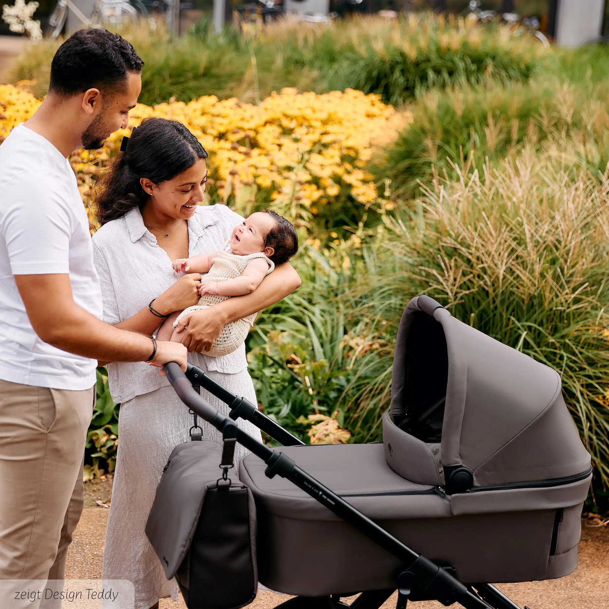 Ensemble poussette 3 en 1 Salsa 5 Air avec siège auto pour bébé - Maroon