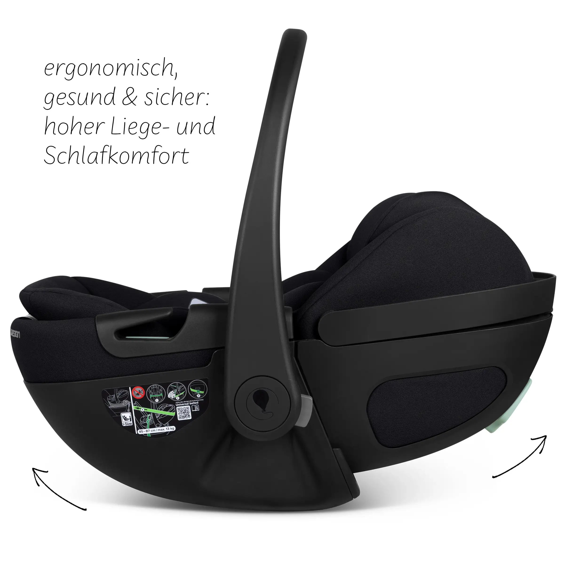 Coque auto inclinable Calla i-Size - Ink