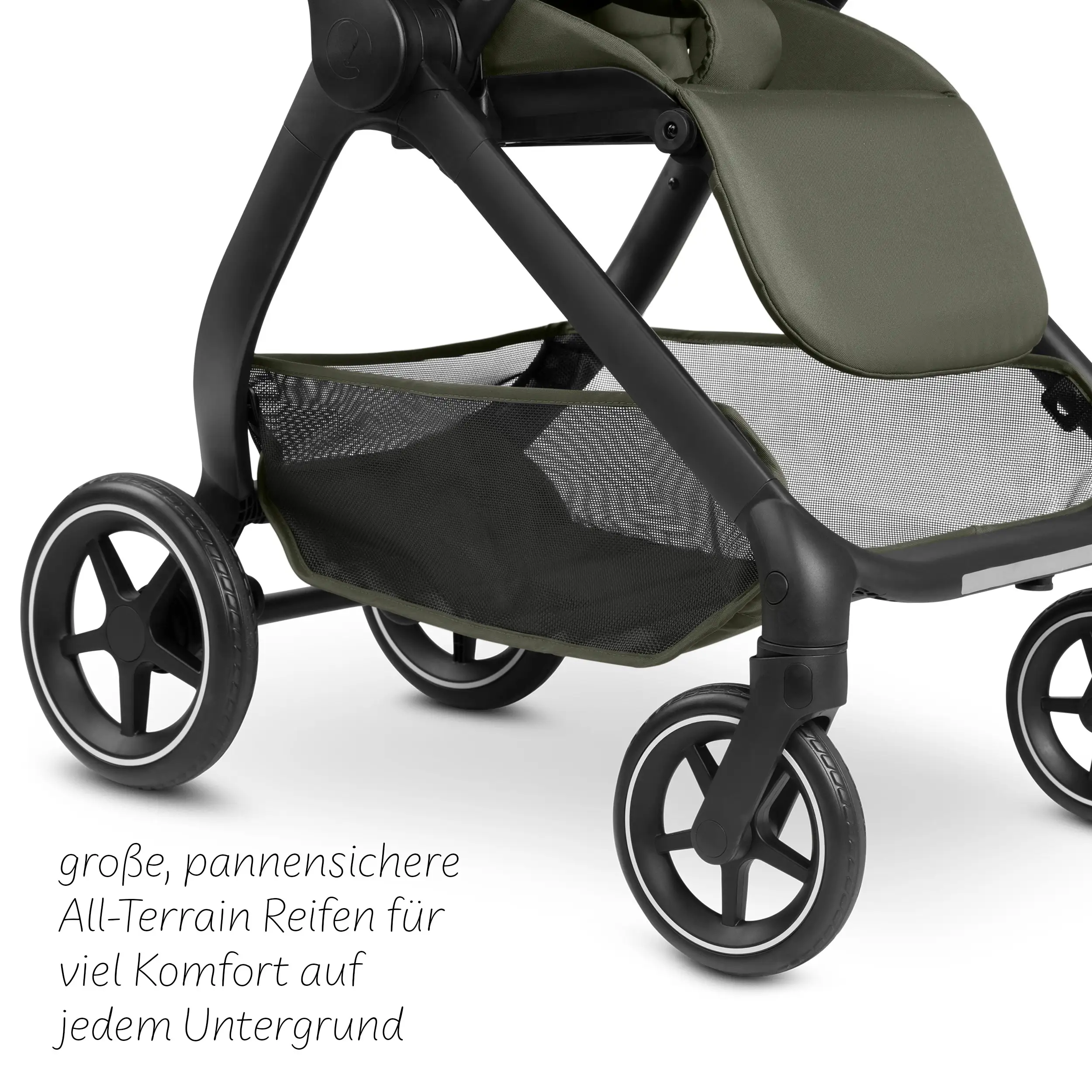 Ensemble poussette 3en1 City Life avec coque auto Maxi-Cosi Pebble 360 Pro 2 - Avocado