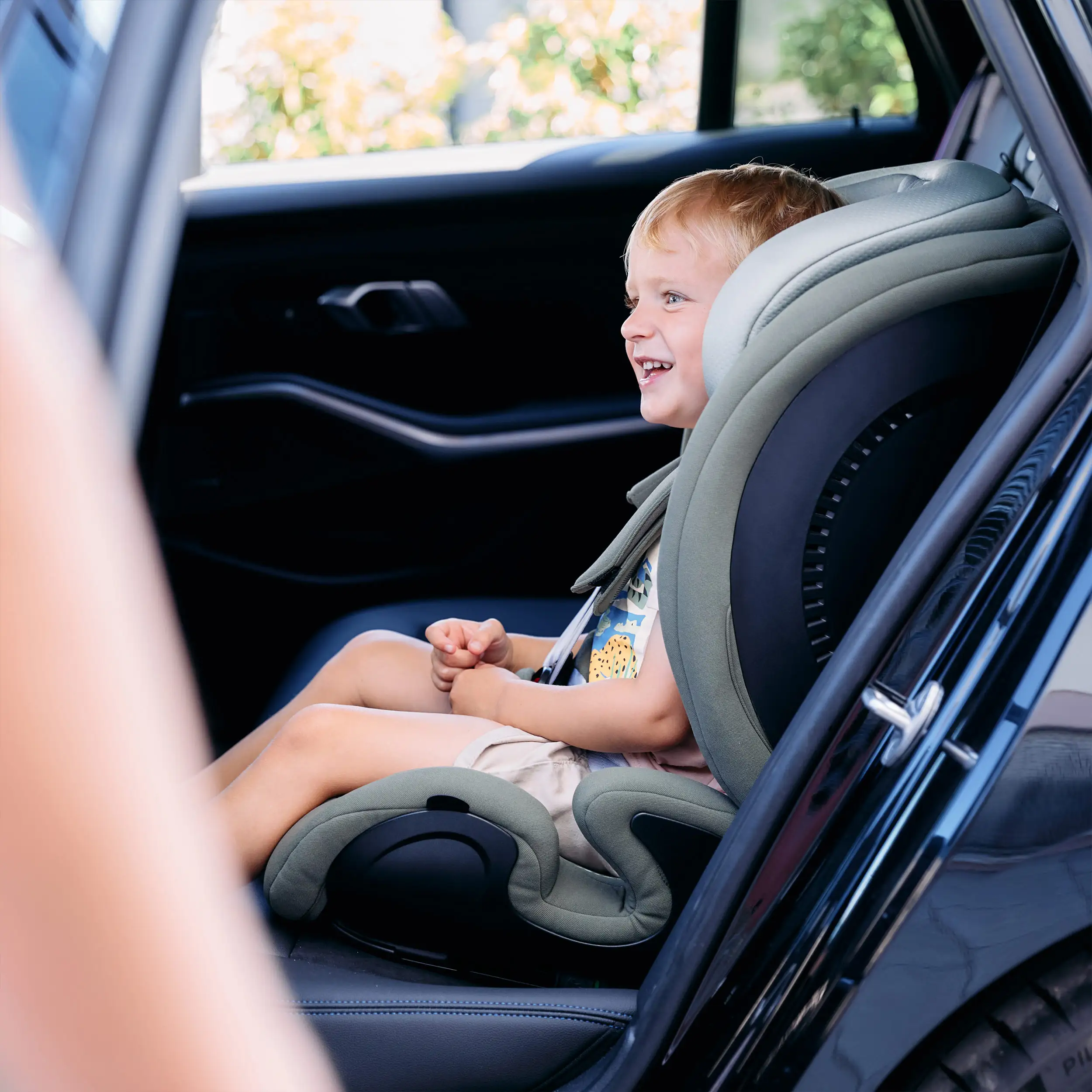 Siège auto Aspen 2 Fix i-Size (de 15 mois à 12 ans) - Sage