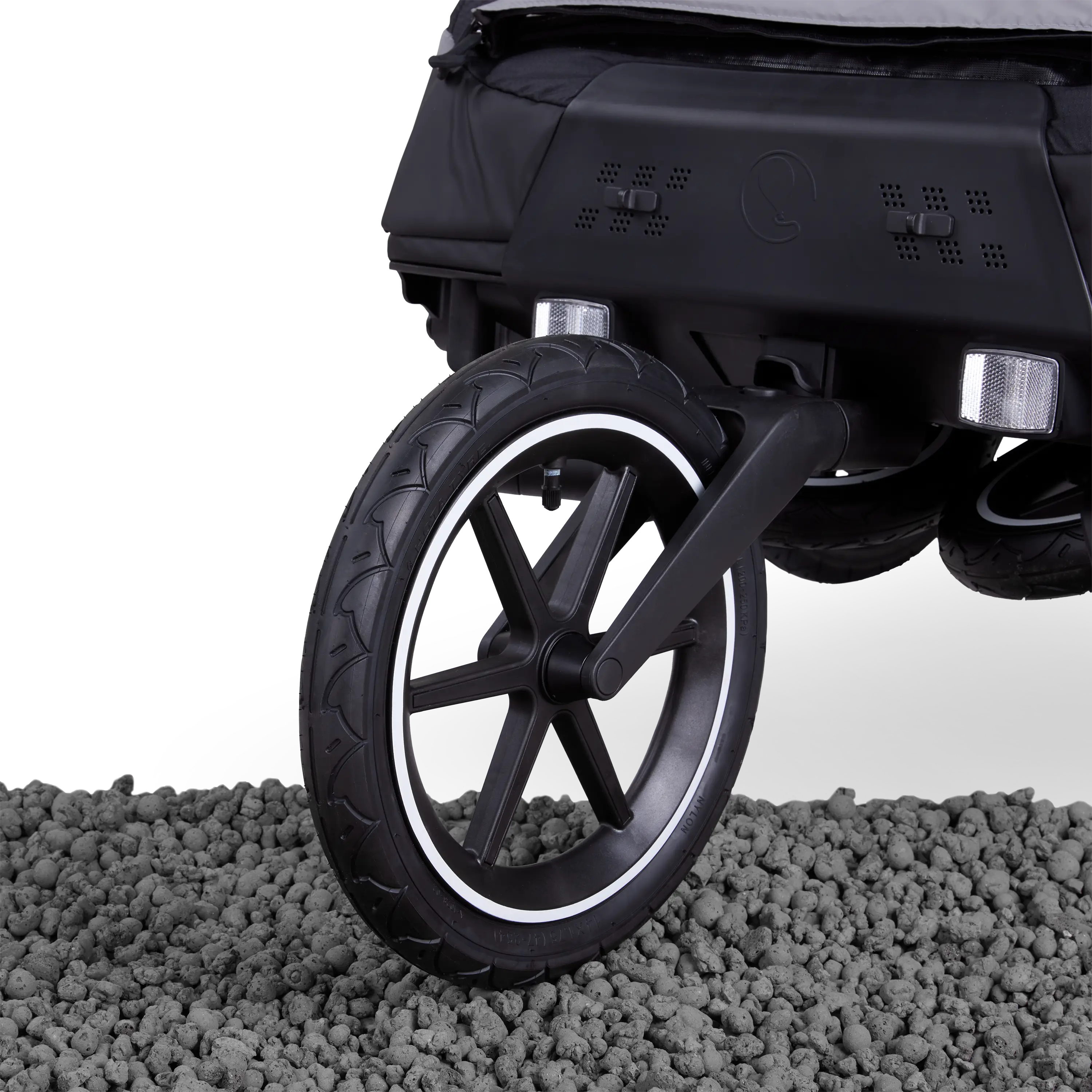 Idéal pour le poussette jogging & le tout-terrain