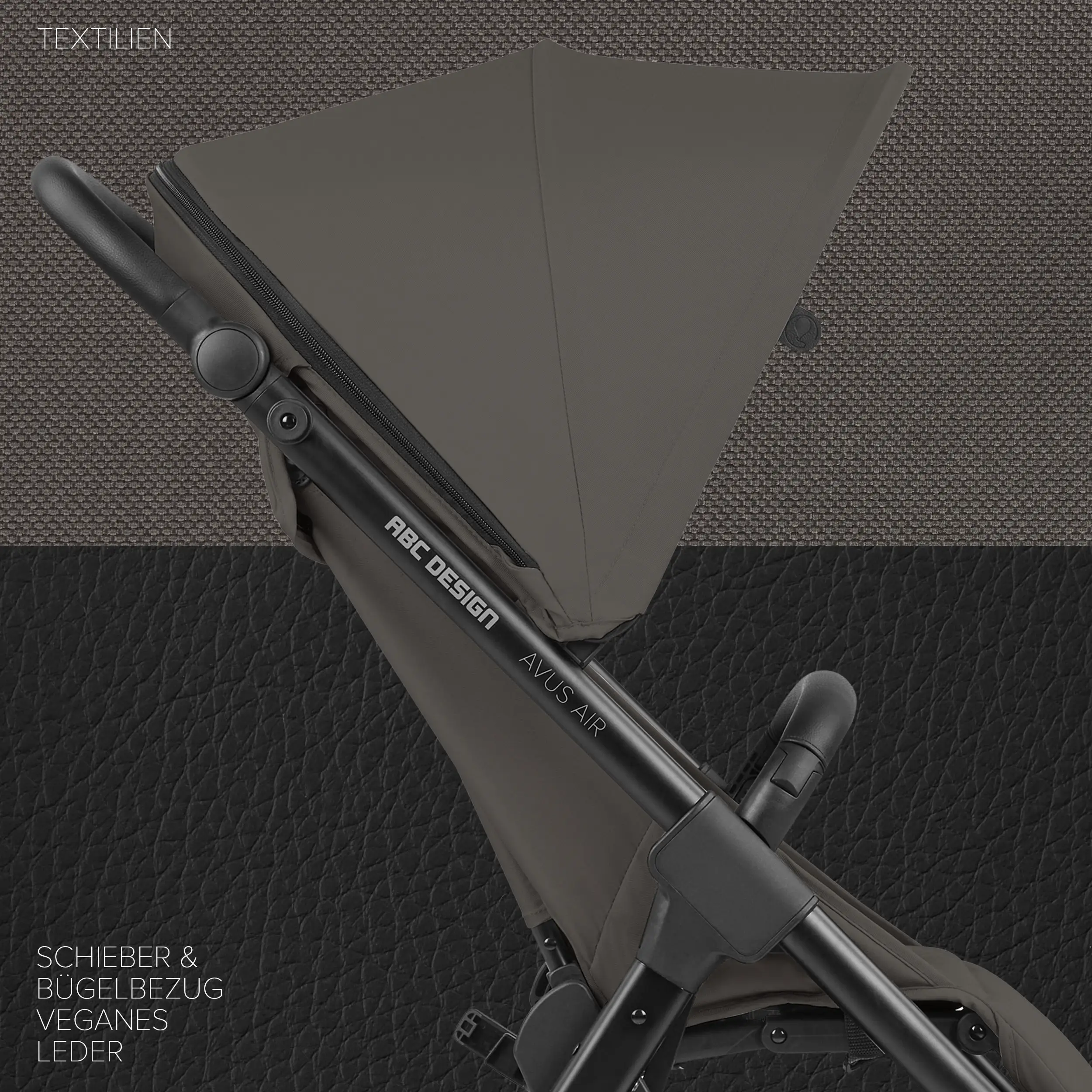  Poussette Avus Air avec pneus à air - Cloud