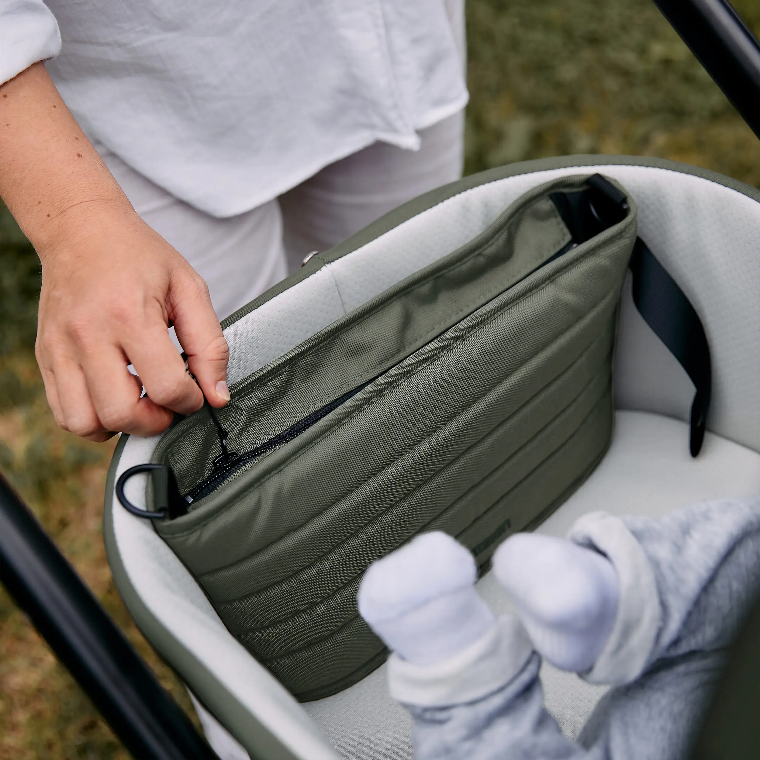 Ensemble poussette 4en1 Salsa 5 Air avec Base Isofix - Avocado