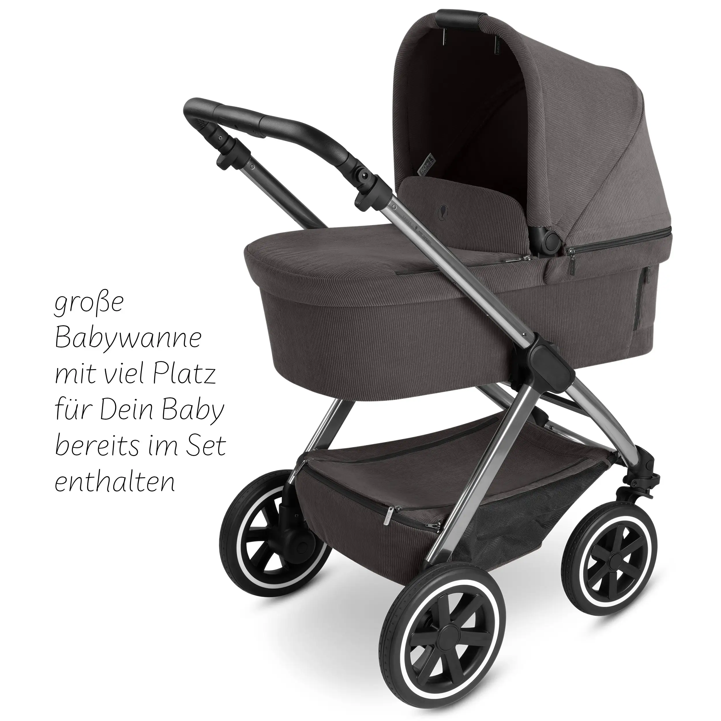 Ensemble poussette 3en1 Samba 2 - Almond