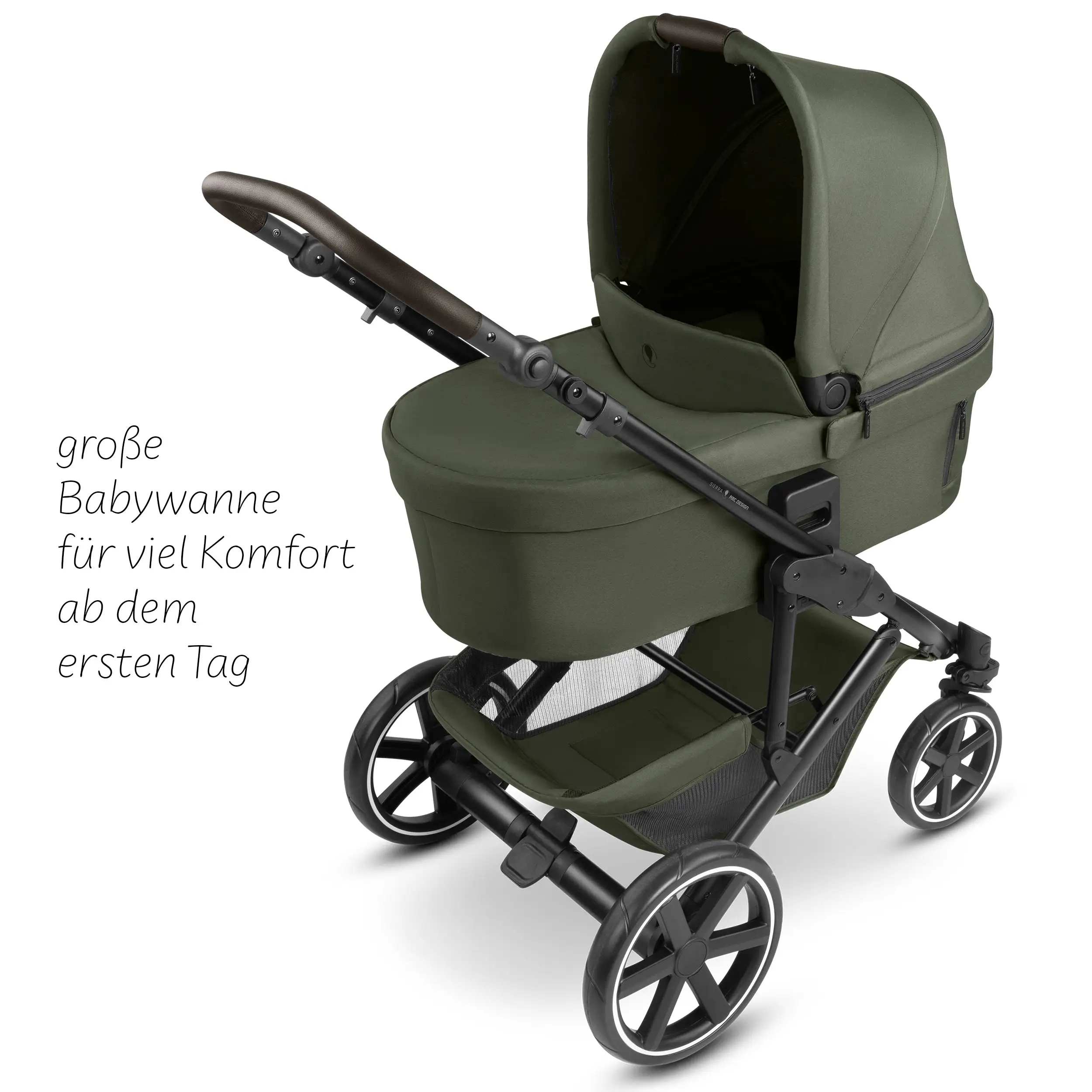 Ensemble poussette 4 en 1 Sierra avec base Isofix - Pea
