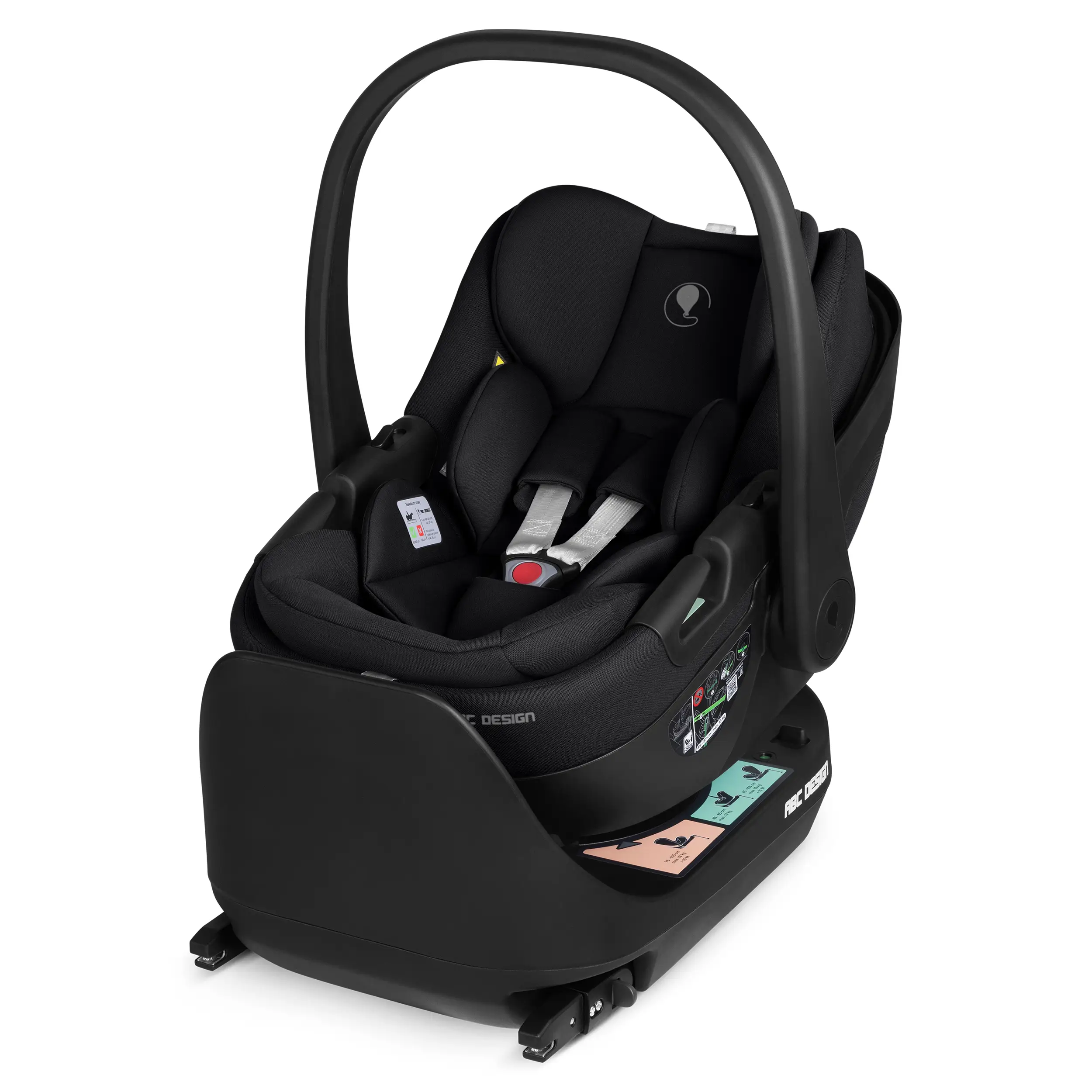 Coque auto pour bébé avec fonction allongée Calla i-Size - Ink