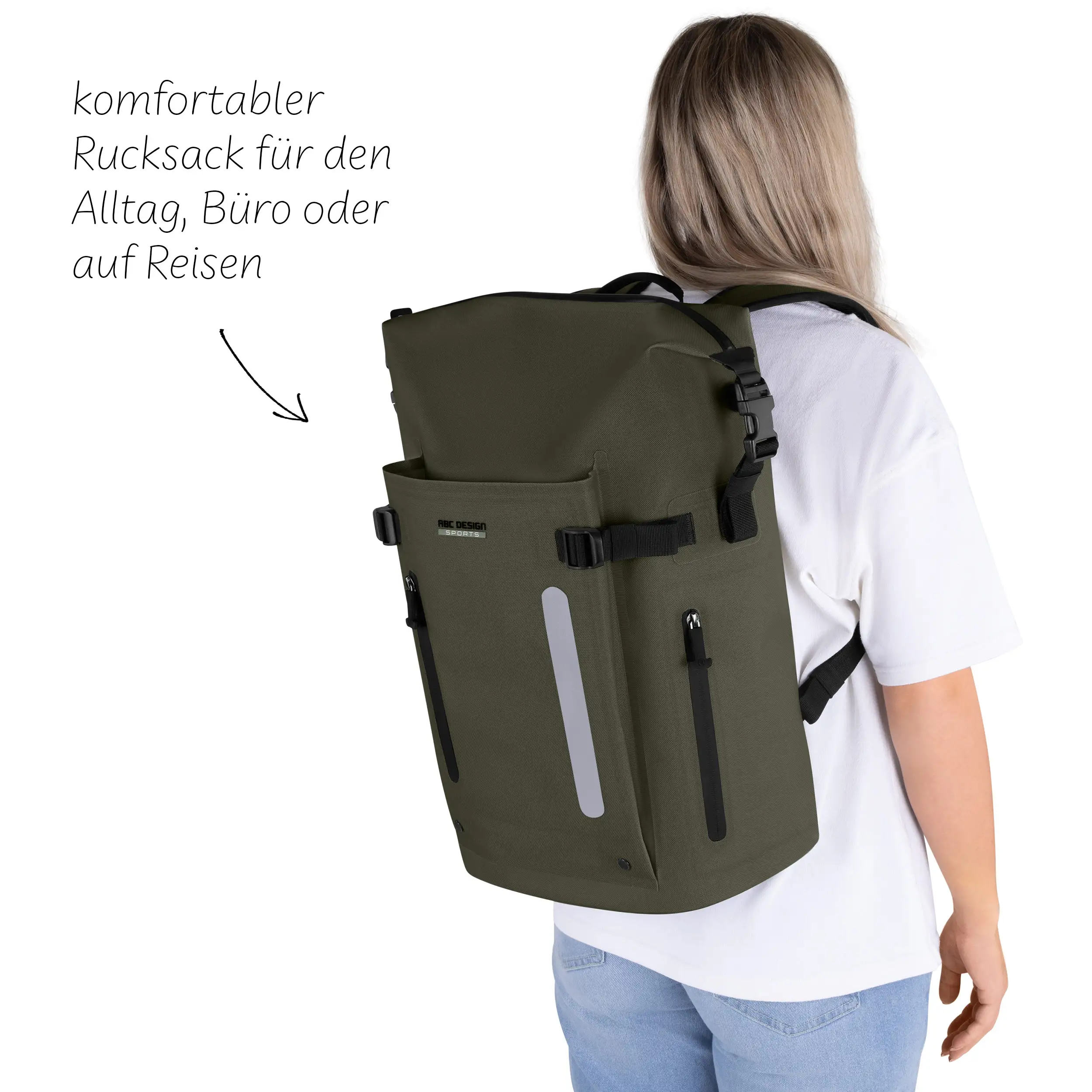 Sac à dos Zürich 24L pour le quotidien et le bureau - Avocado