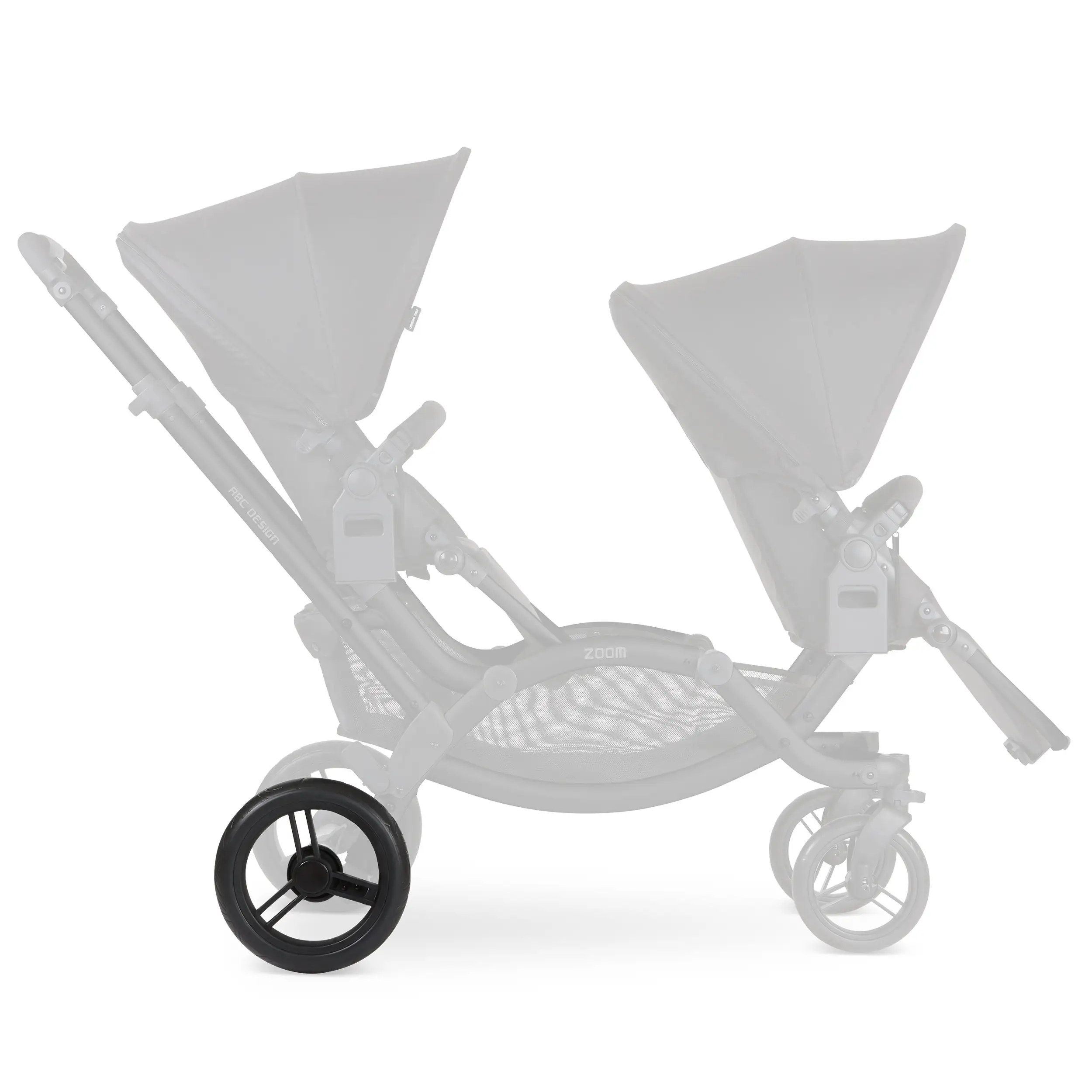 Roue arrière pour Zoom - EVA Black