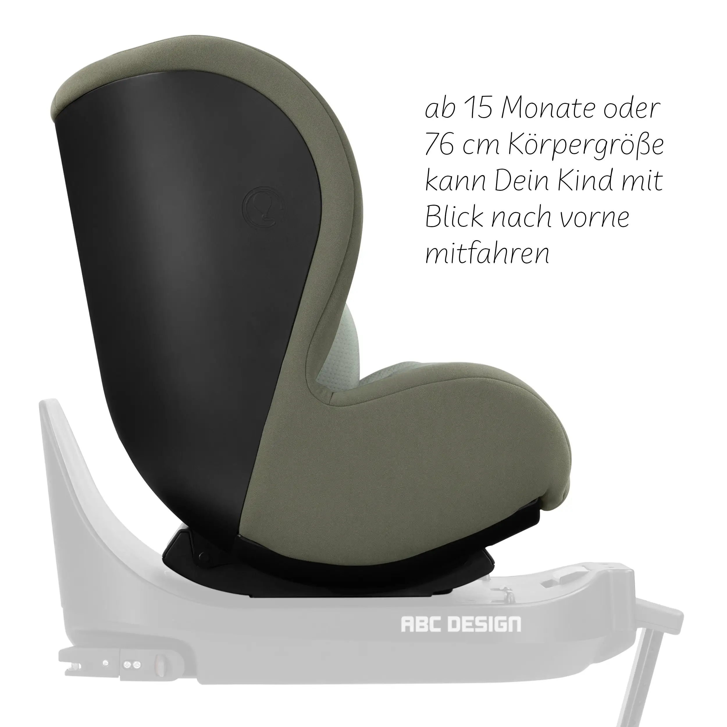 Siège auto Reboard Lily i-Size (de la naissance à 4 ans) - Sage