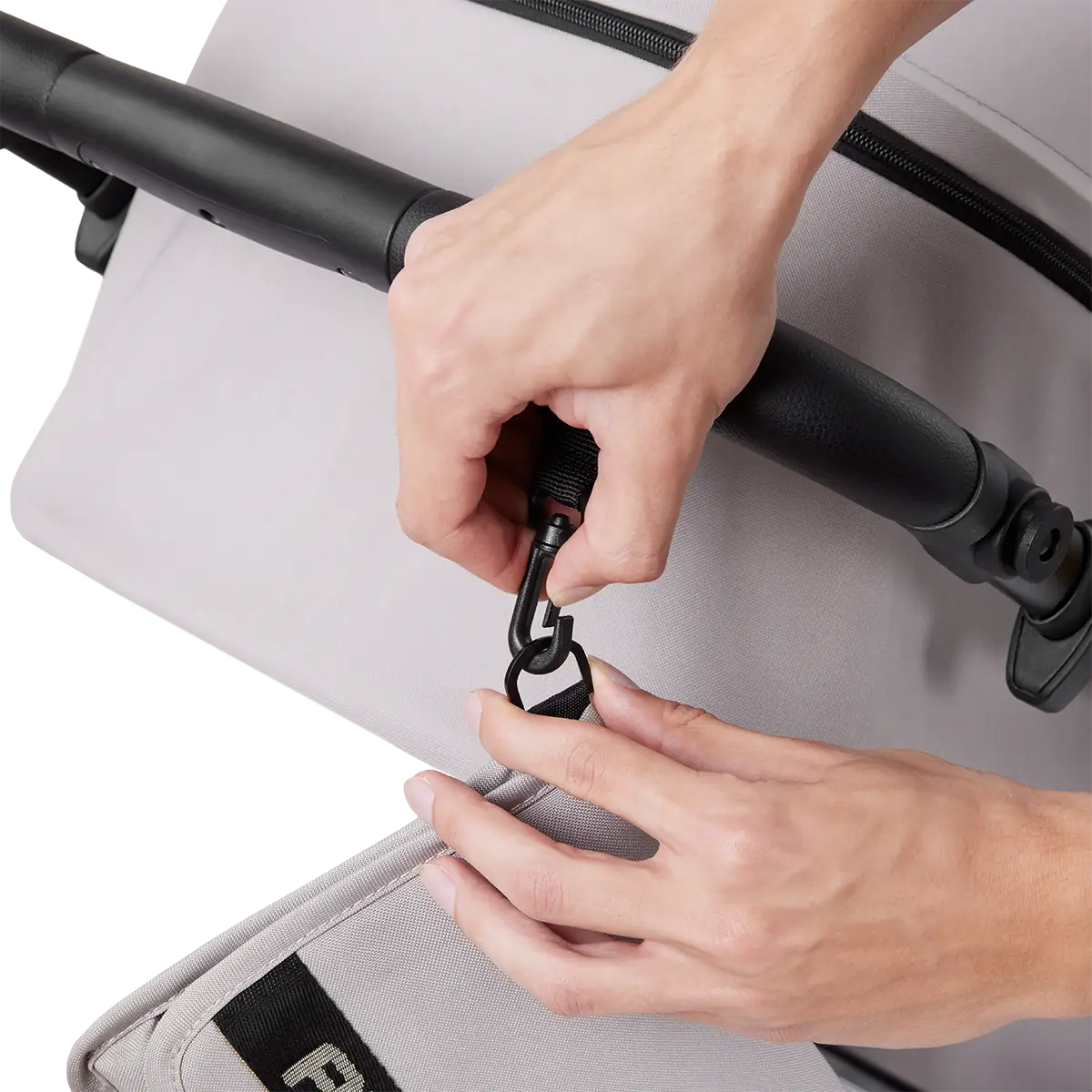 Mousqueton pour une mise en place et un retrait rapides