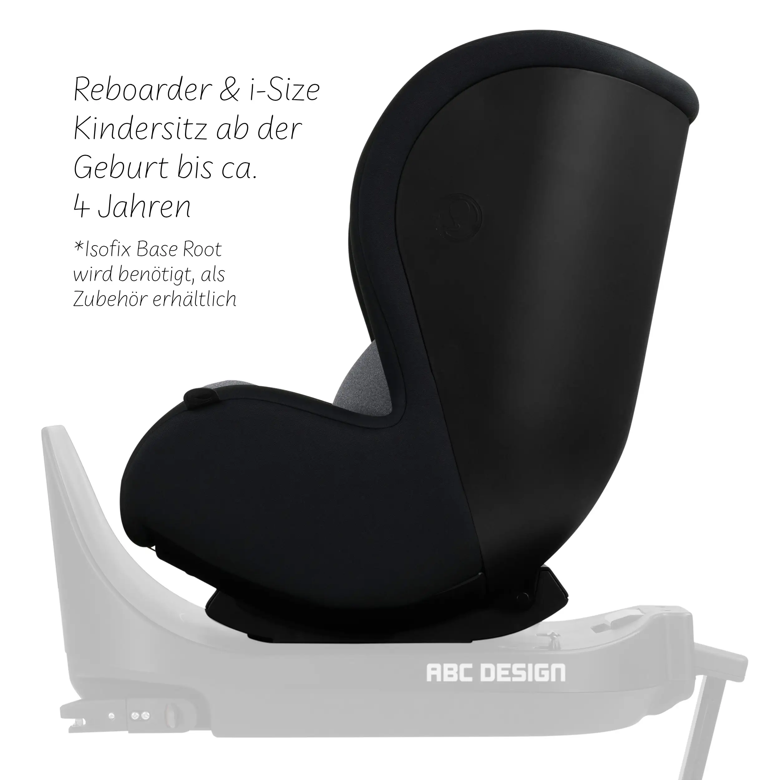 Siège auto Reboard Lily i-Size (de la naissance à 4 ans) - Graphite