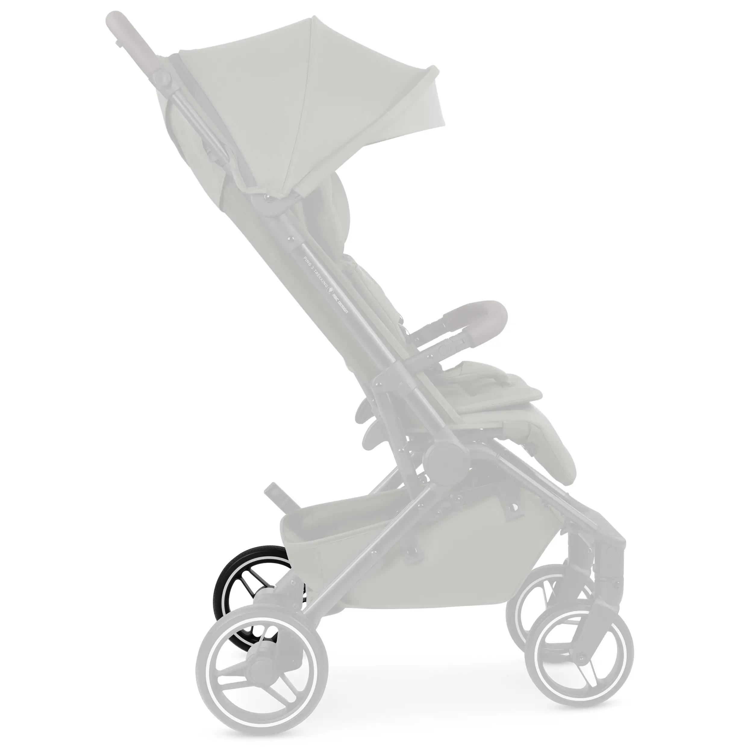 Roue arrière pour Ping 3 Trekking / Ping Two Trekking - All Terrain Black / White Wall