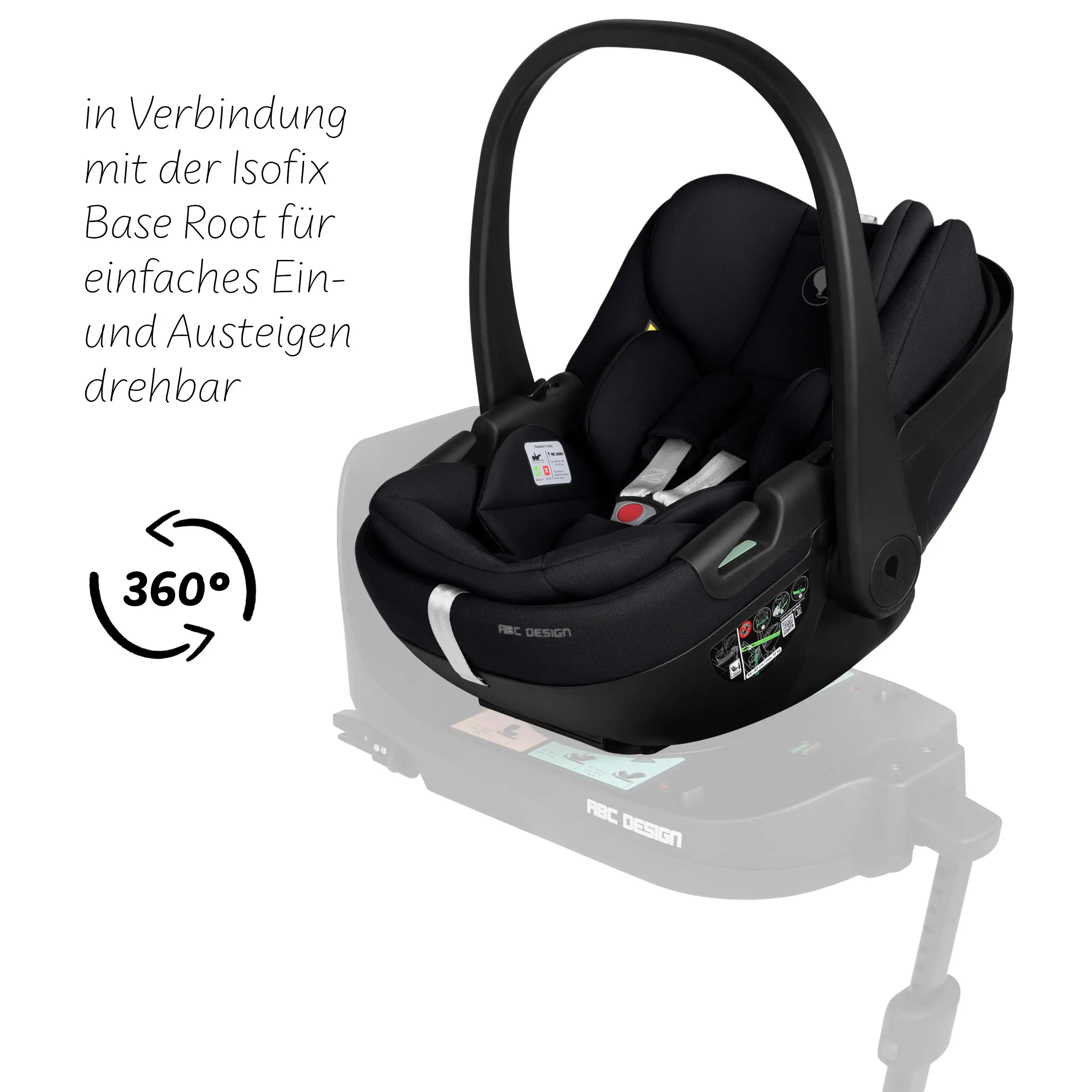 Coque auto inclinable Calla i-Size - Ink