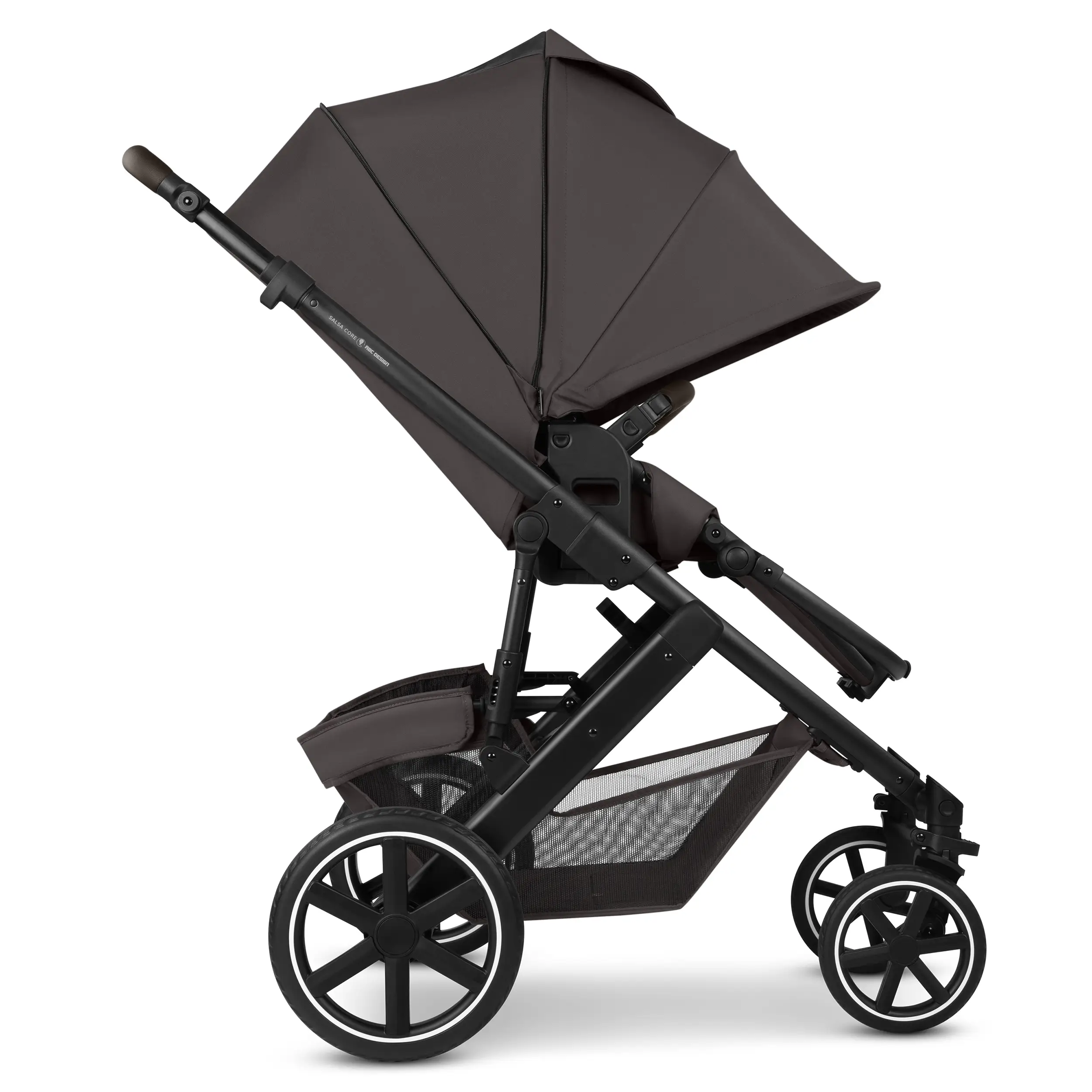 Ensemble poussette 3en1 Salsa Core avec siège auto pour bébé Calla à fonction allongée - Falcon