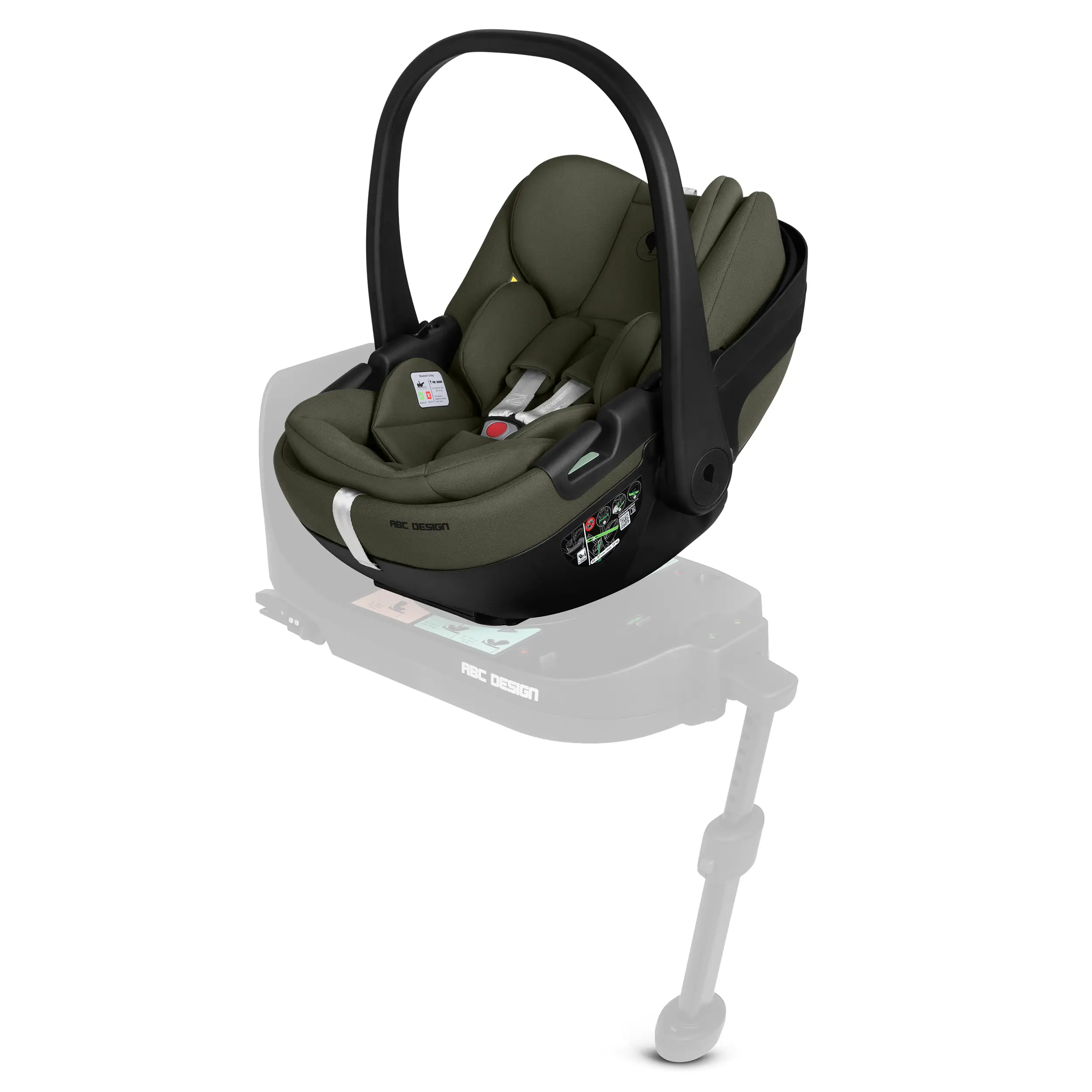 Coque auto pour bébé avec fonction allongée Calla i-Size - Olive