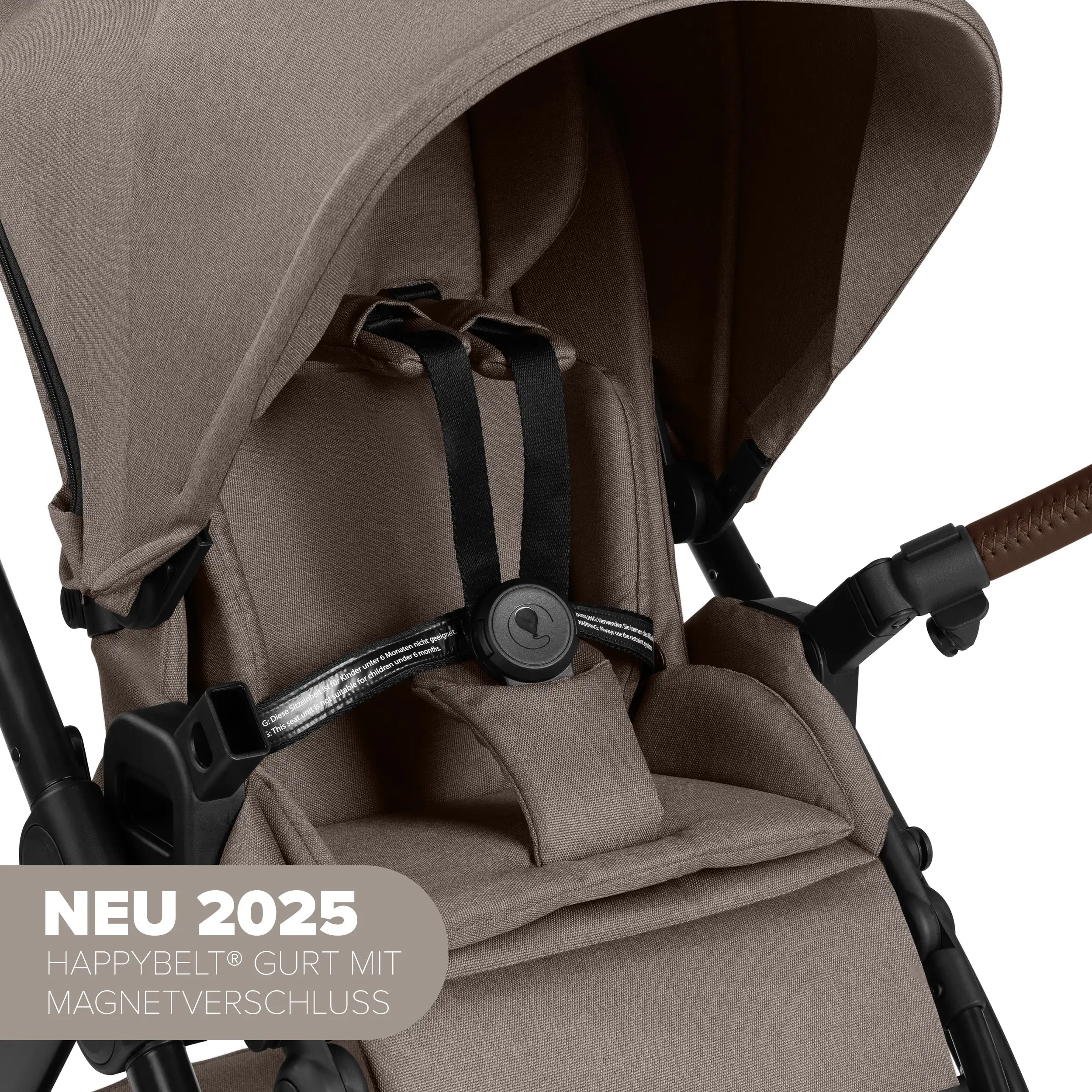 Système de voyage Samba 2 avec coque auto Calla à position allongée - Nature