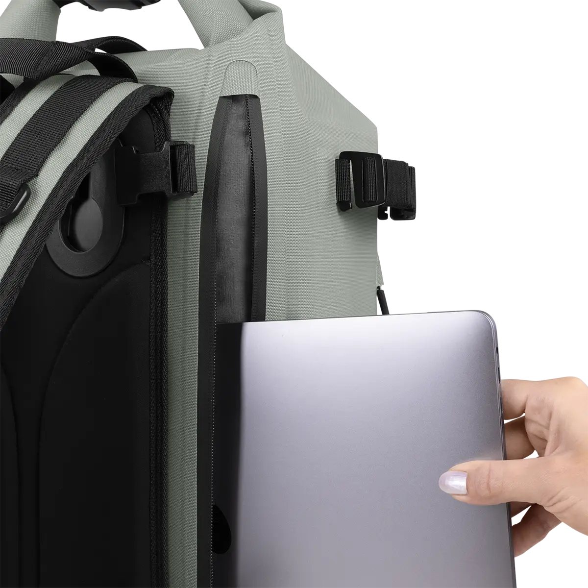 Compartiment pour ordinateur portable sûr et protégé