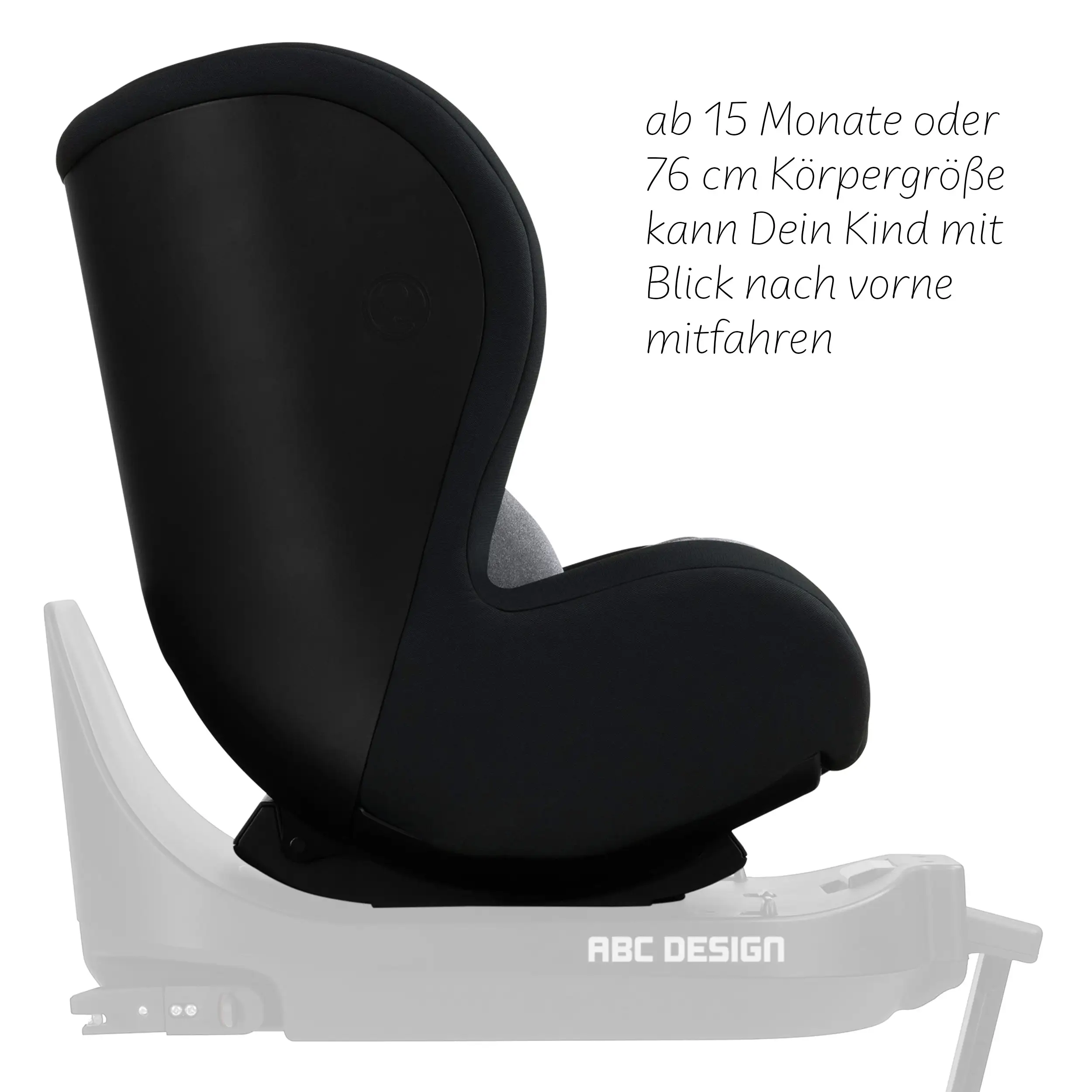 Siège auto Reboard Lily i-Size (de la naissance à 4 ans) - Graphite