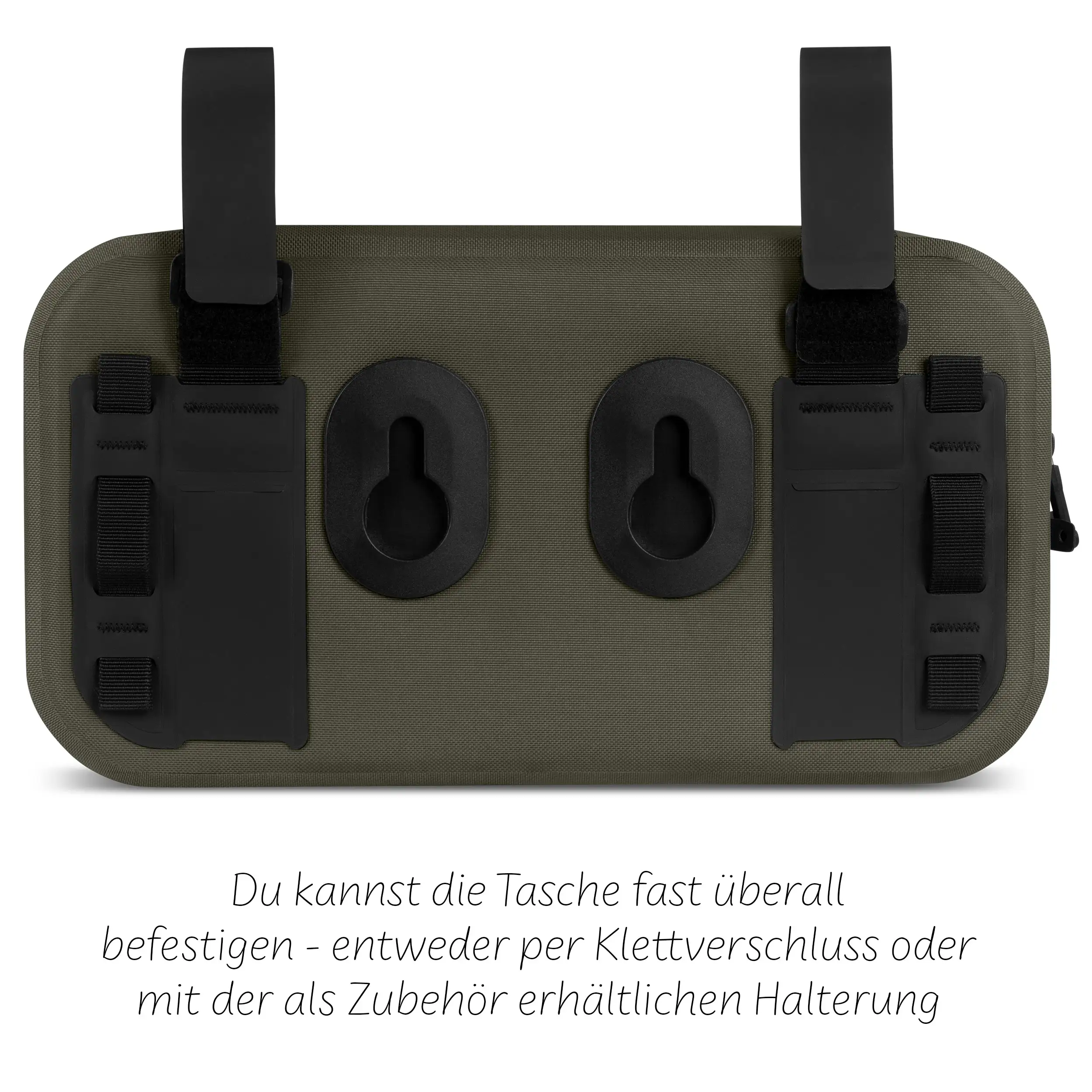 Sacoche de selle Genève 4,5L pour poussette, vélo & quotidien - Avocado