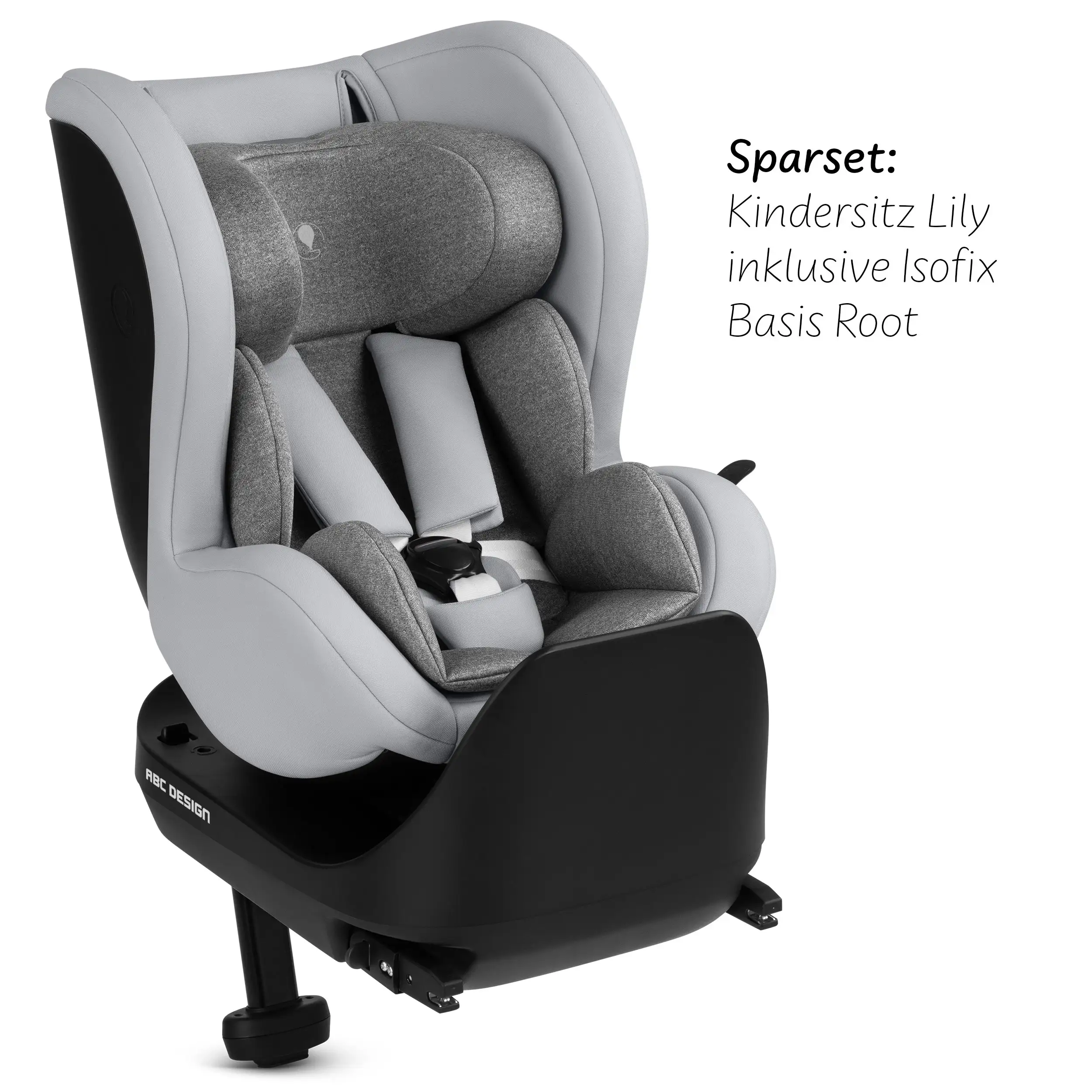 Siège auto Lily i-Size avec base ISOFIX rotative Root incluse - Pearl