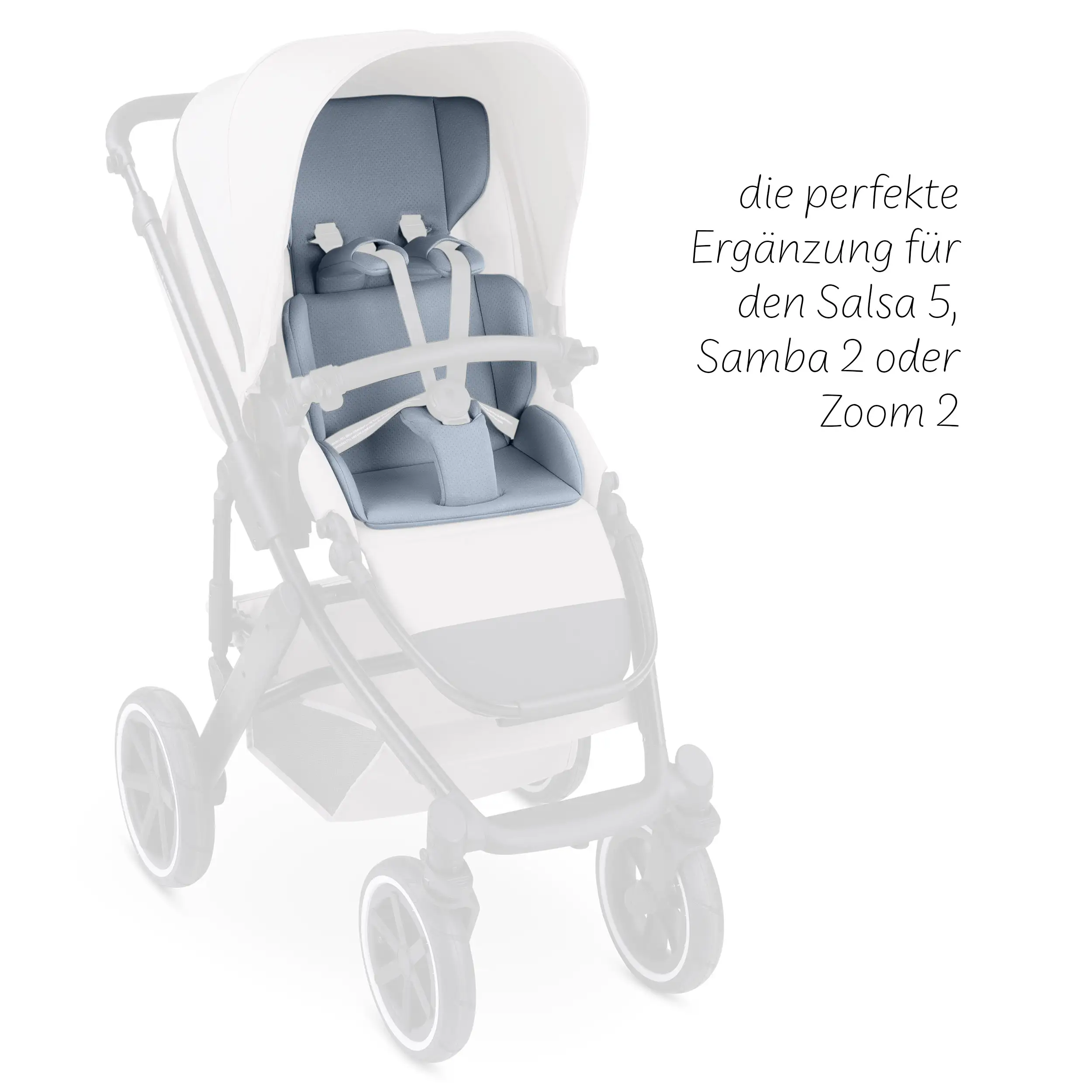Assise confort pour Samba, Salsa, Zoom - Cozy Ice Blue