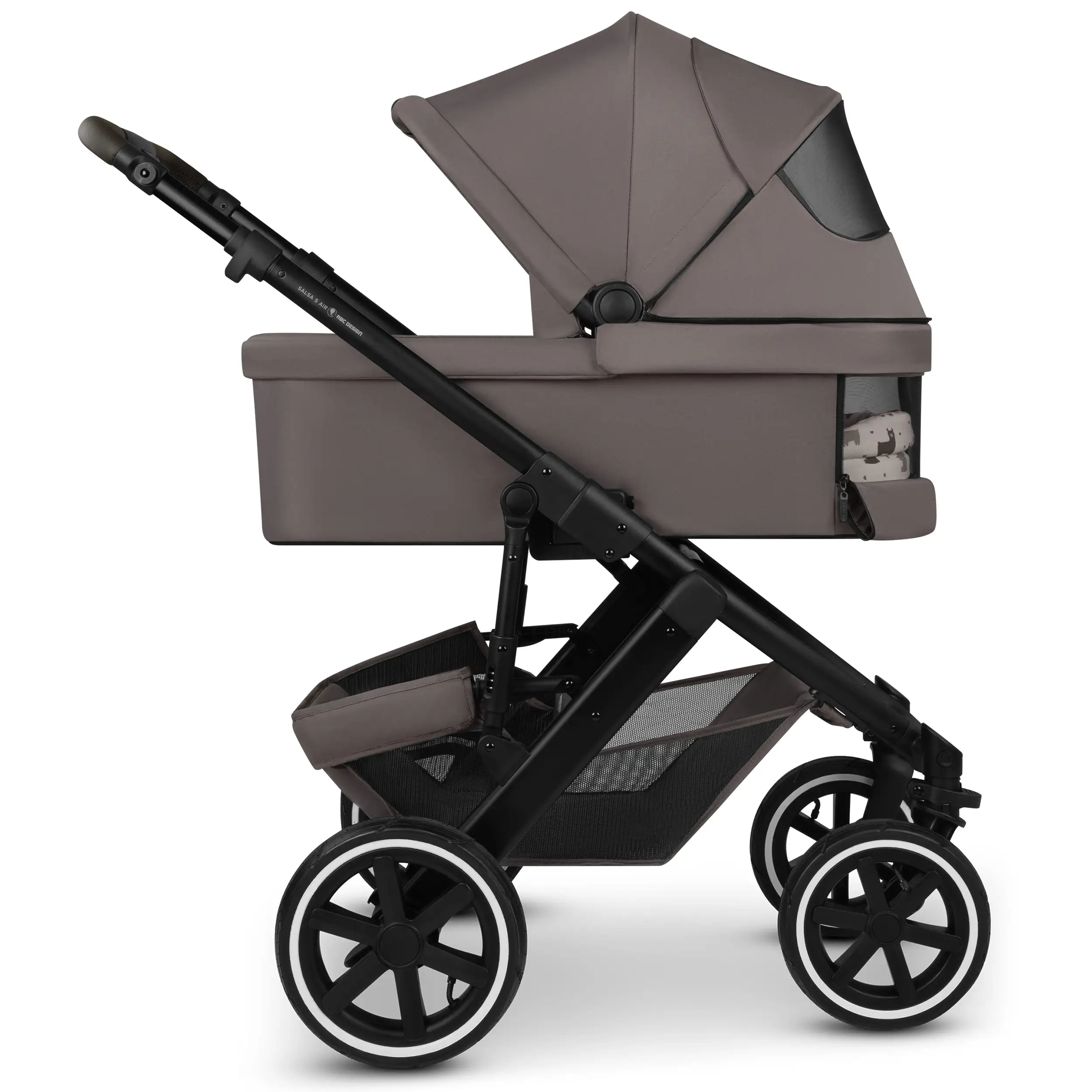 Ensemble poussette 3 en 1 Salsa 5 Air avec siège auto pour bébé - Maroon