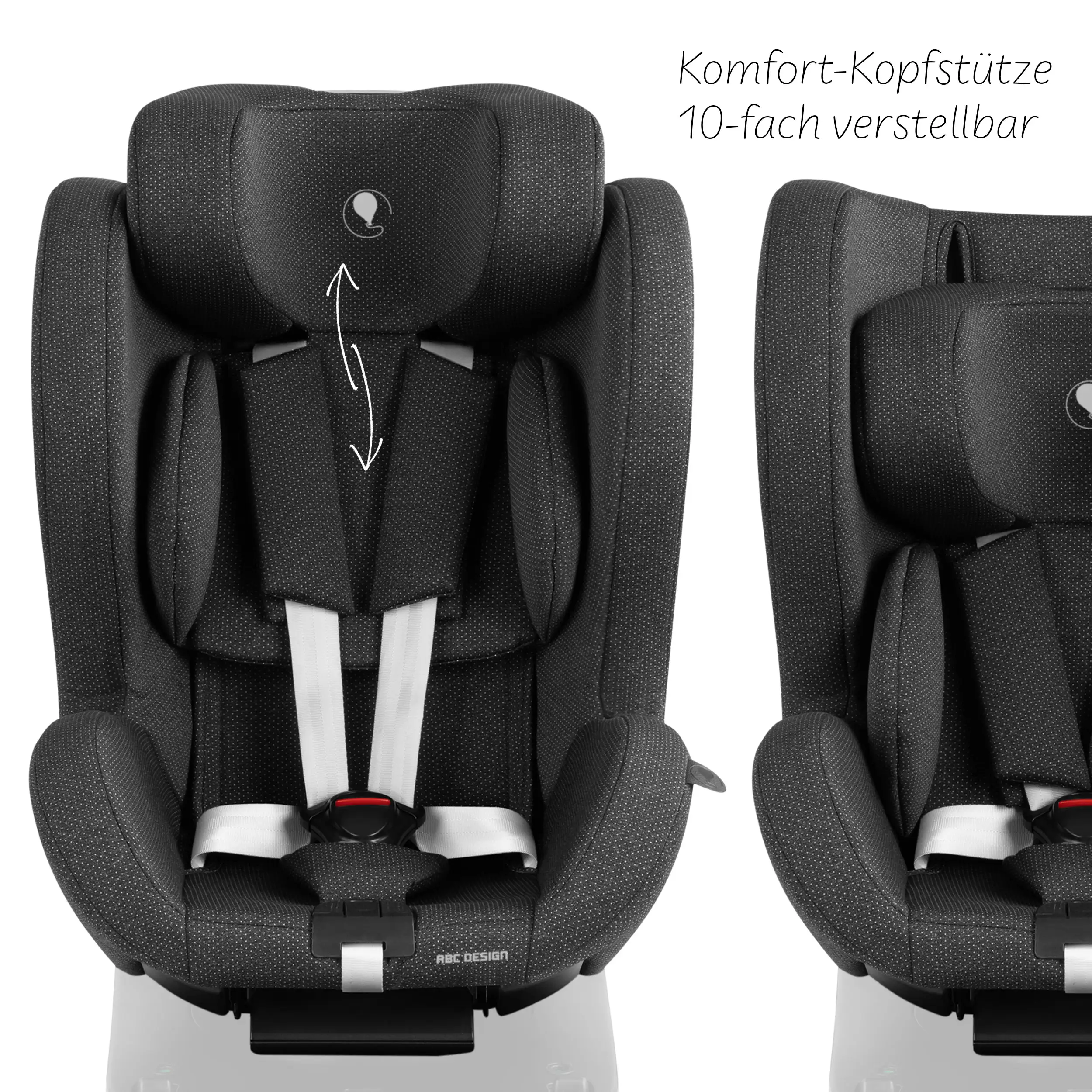 Siège auto Lily i-Size avec base ISOFIX rotative Root incluse - Bubble