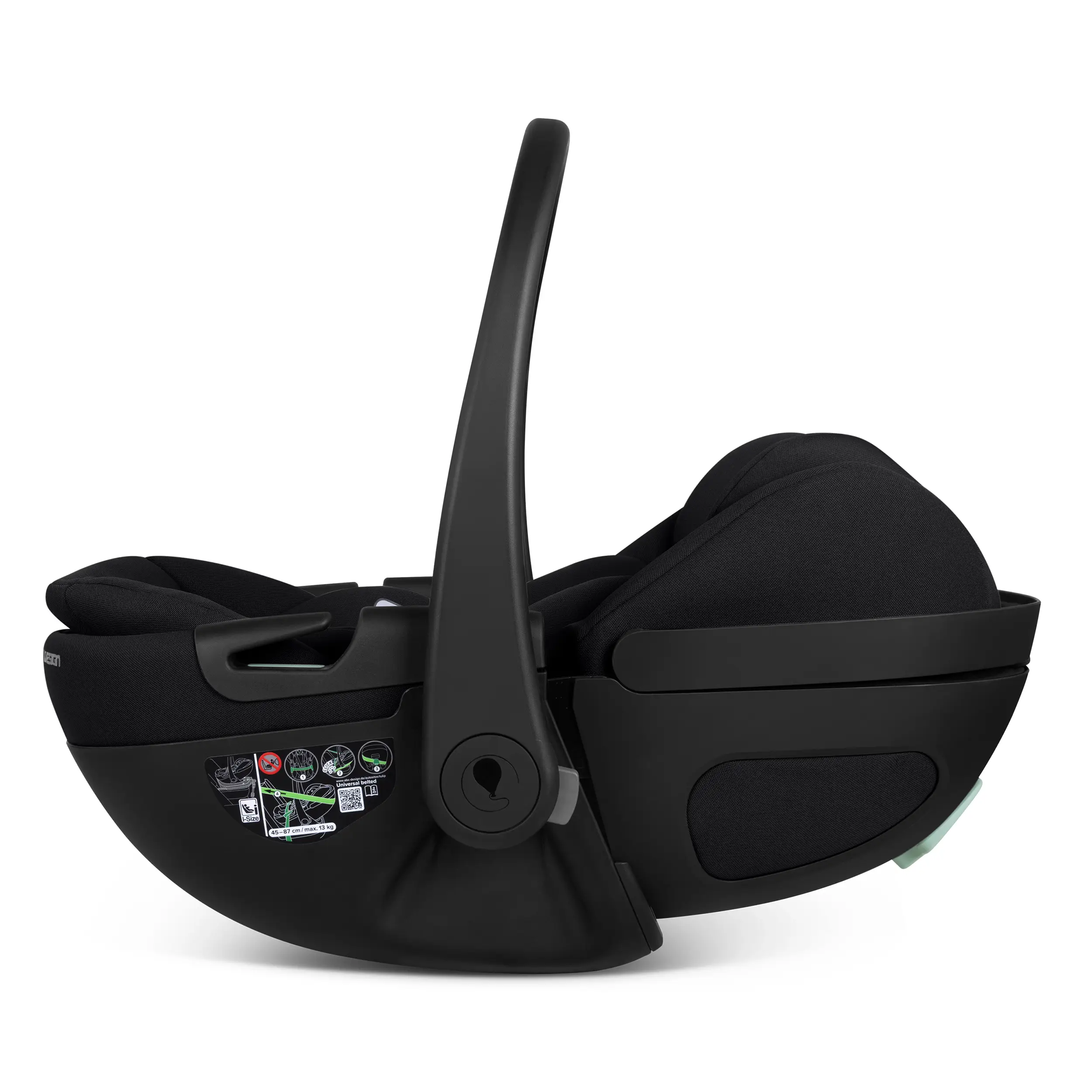 Coque auto pour bébé avec fonction allongée Calla i-Size - Ink