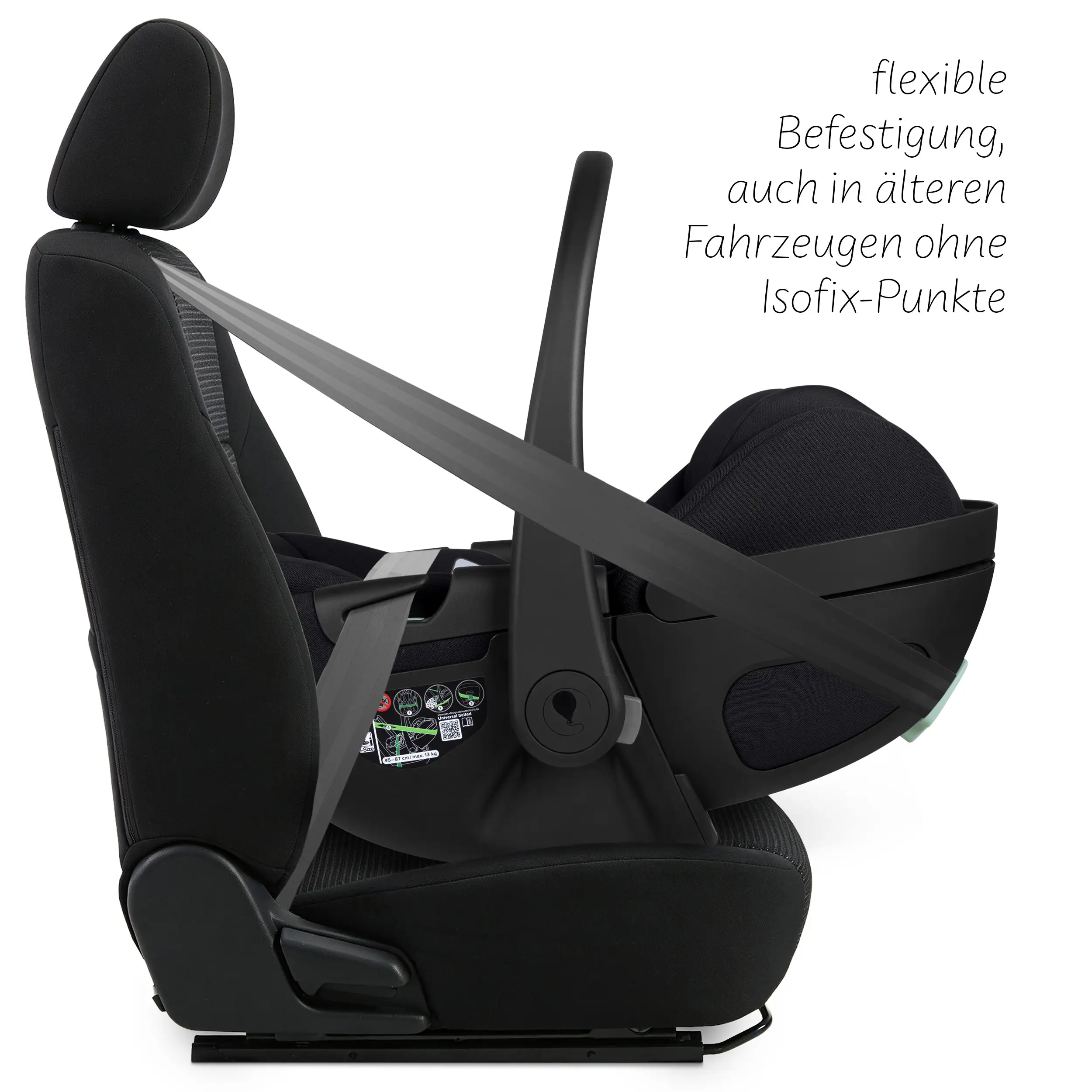 Coque auto inclinable Calla i-Size - Ink