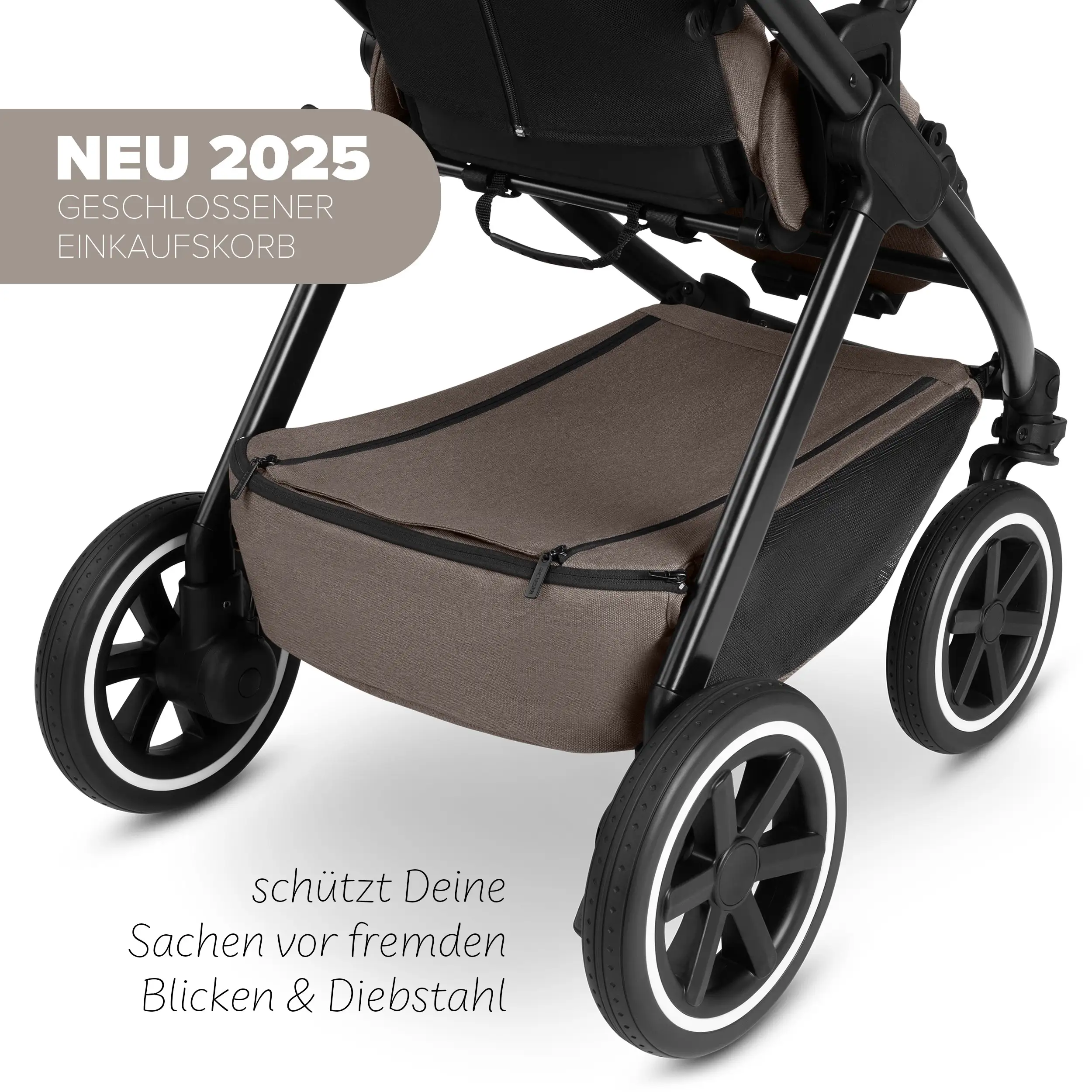 Ensemble poussette 3 en 1 Samba 2 avec siège auto pour bébé Maxi Cosi Pebble 360 Pro 2 - Nature