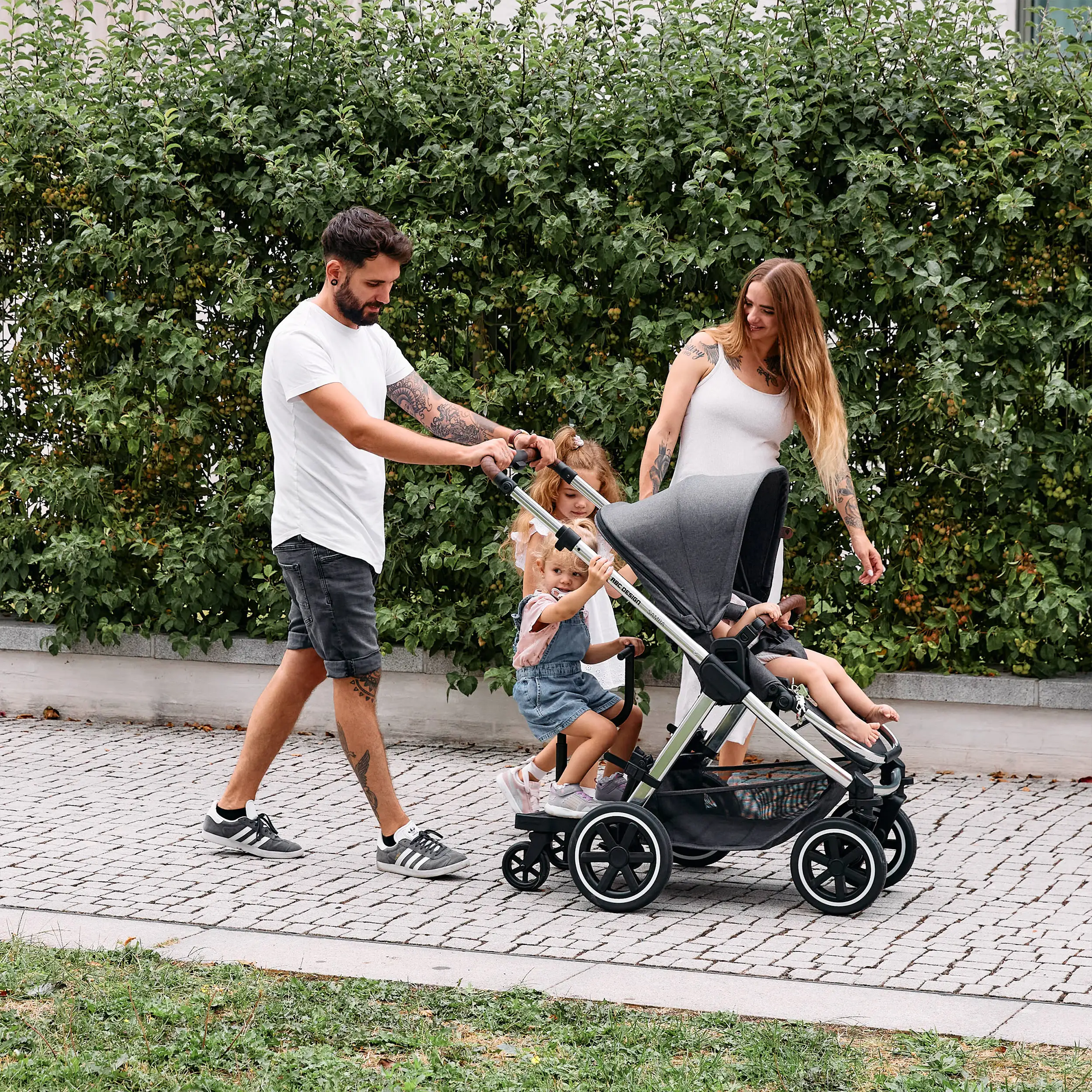 Planche à roulettes Kiddie Ride On 2 Set incl. siège