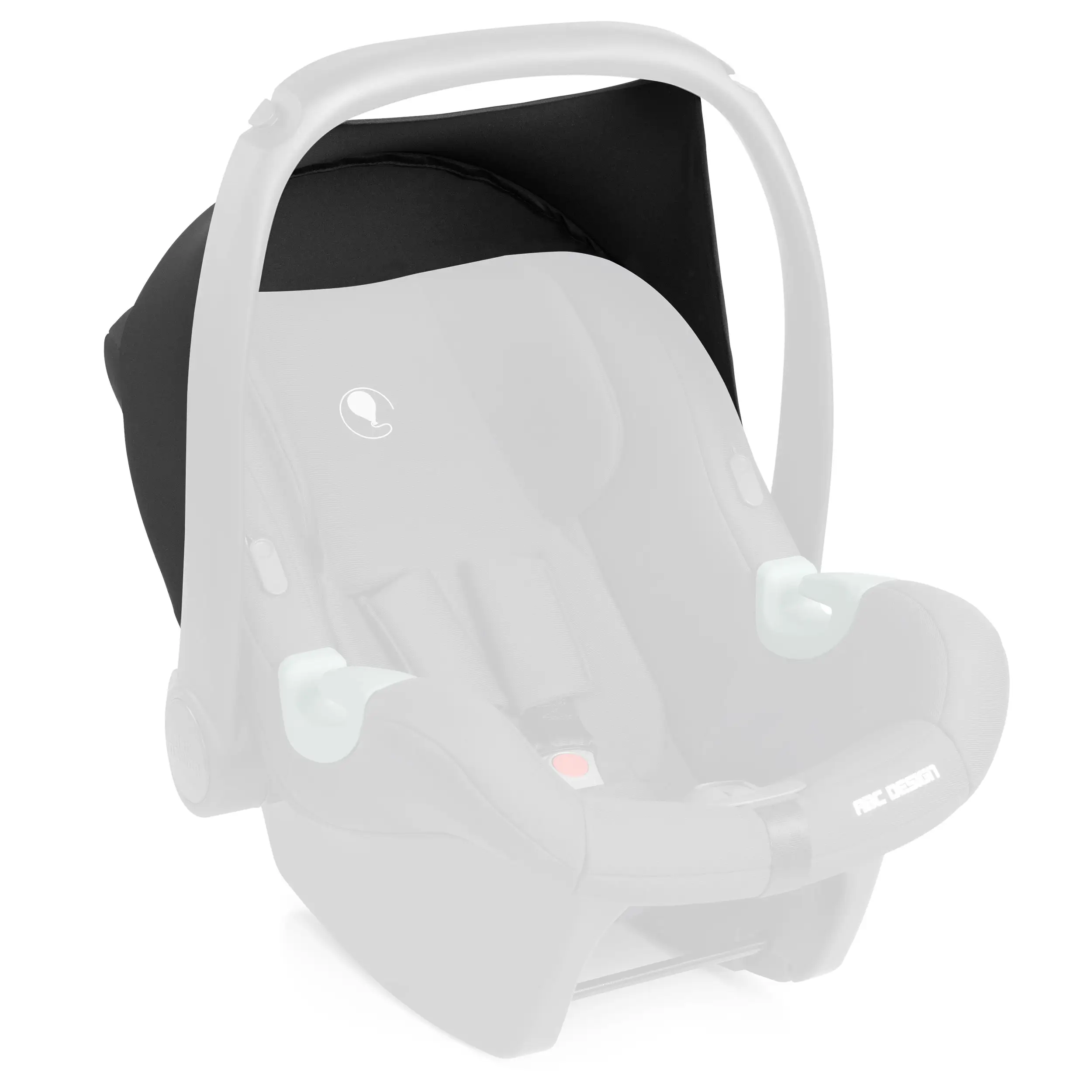 Pare-soleil de rechange pour coque auto Tulip - Black